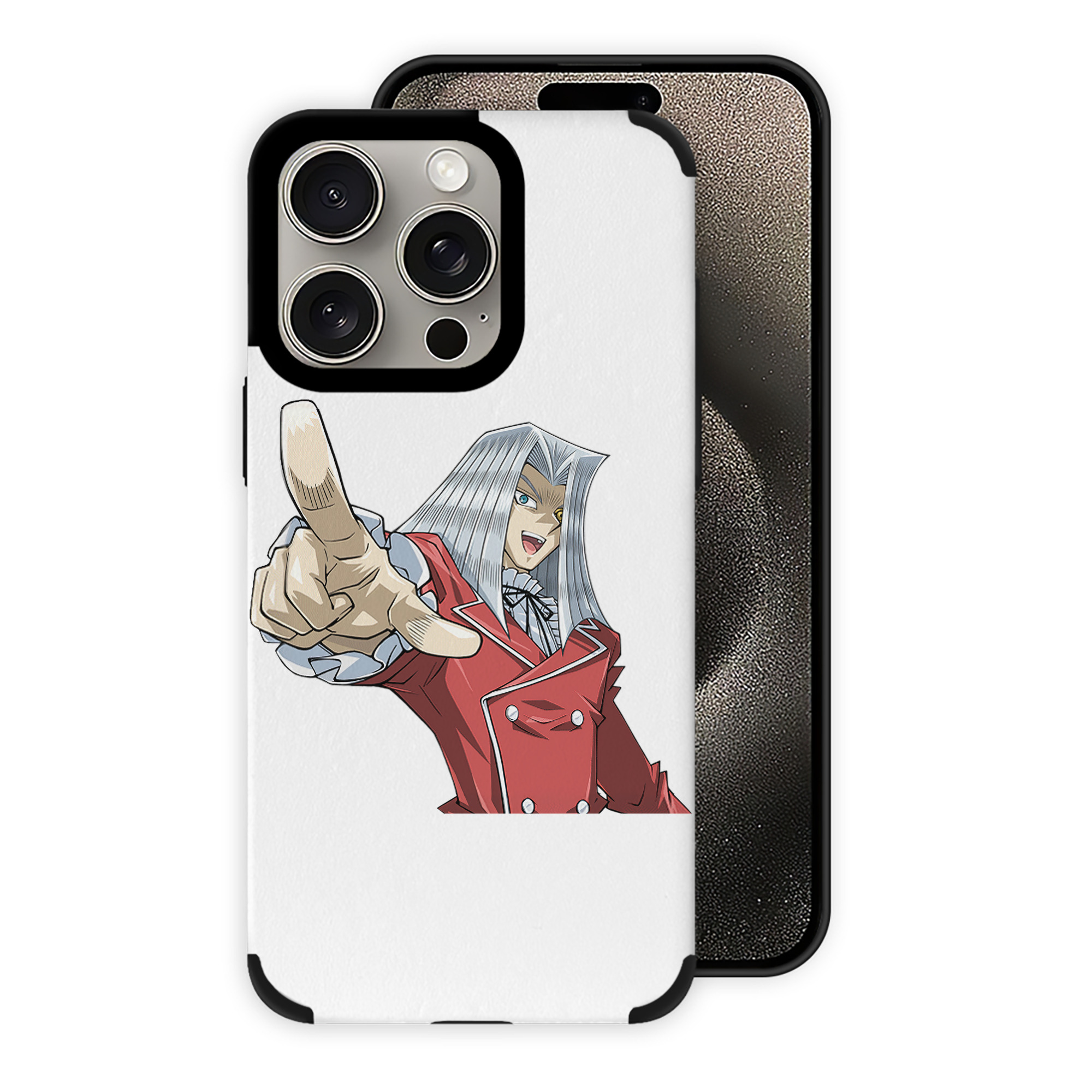 遊☆戯☆王 Yu-Gi-Oh! 【iPhone15ProMax対応】 PUレザー スマホケース 耐衝撃＆黄変防止