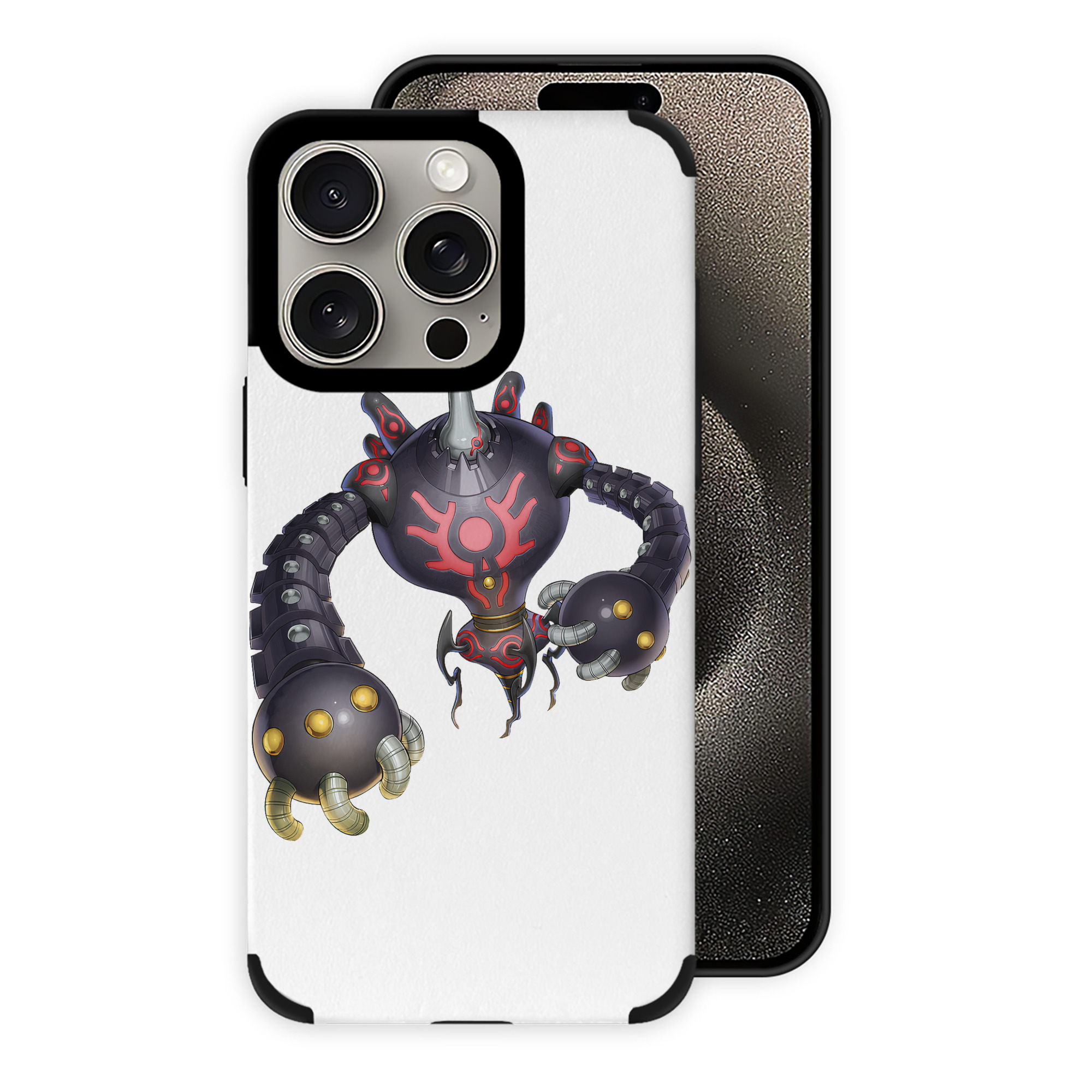 遊☆戯☆王 Yu-Gi-Oh! 【iPhone15ProMax対応】 PUレザー スマホケース 耐衝撃＆黄変防止