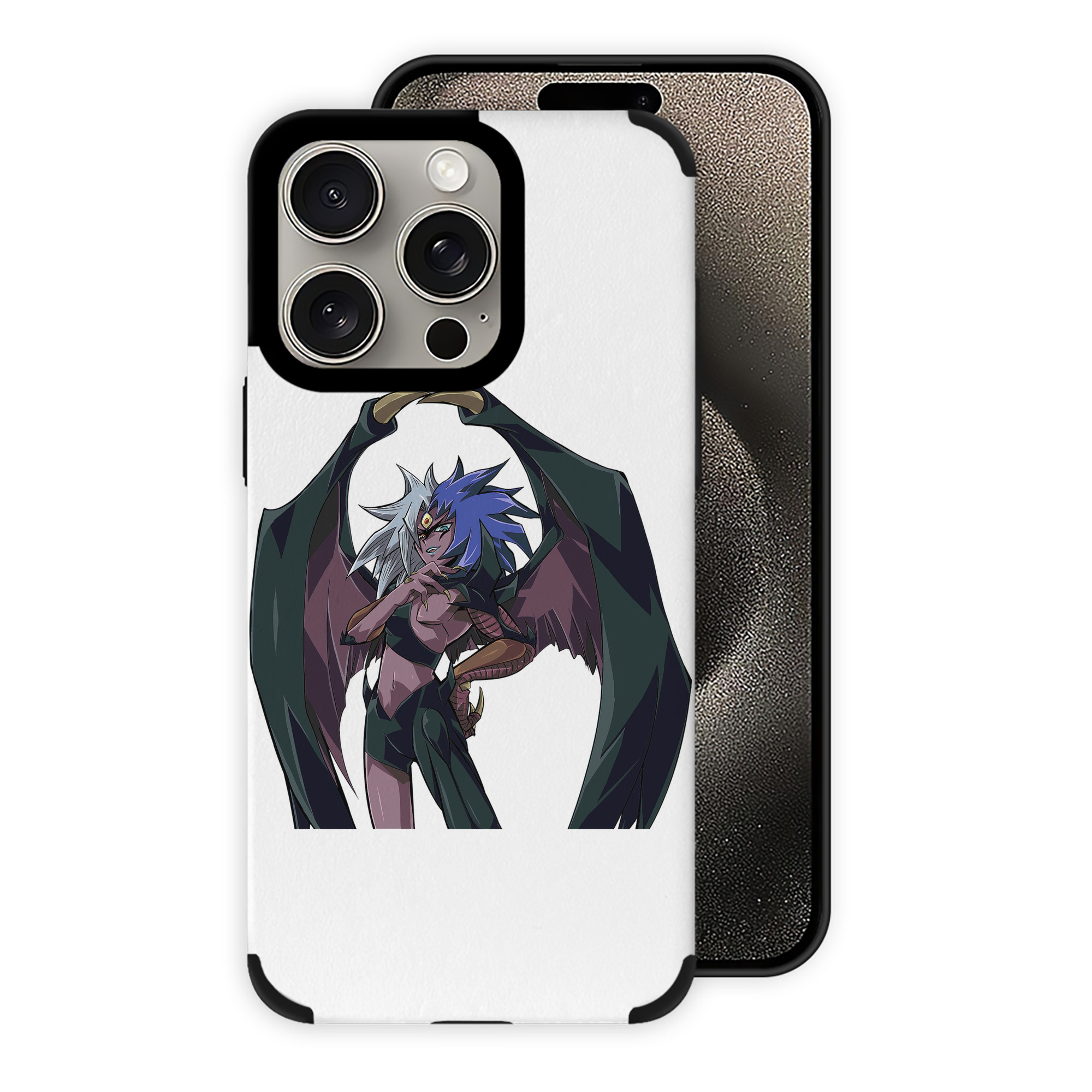 遊☆戯☆王 Yu-Gi-Oh! 【iPhone15ProMax対応】 PUレザー スマホケース 耐衝撃＆黄変防止