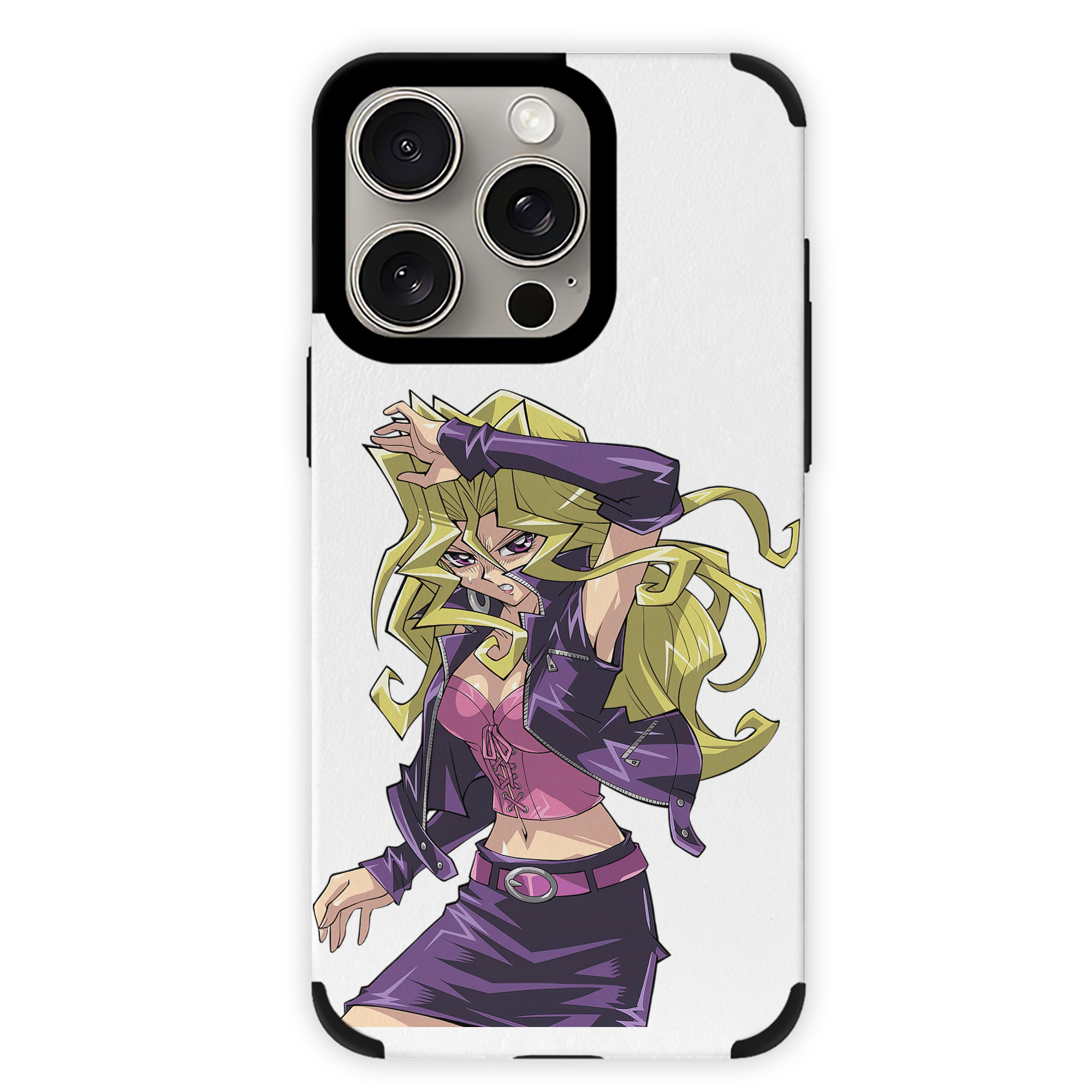 （画像用） 遊☆戯☆王 Yu-Gi-Oh! 【iPhone15ProMax対応】 PUレザー スマホケース 耐衝撃＆黄変防止