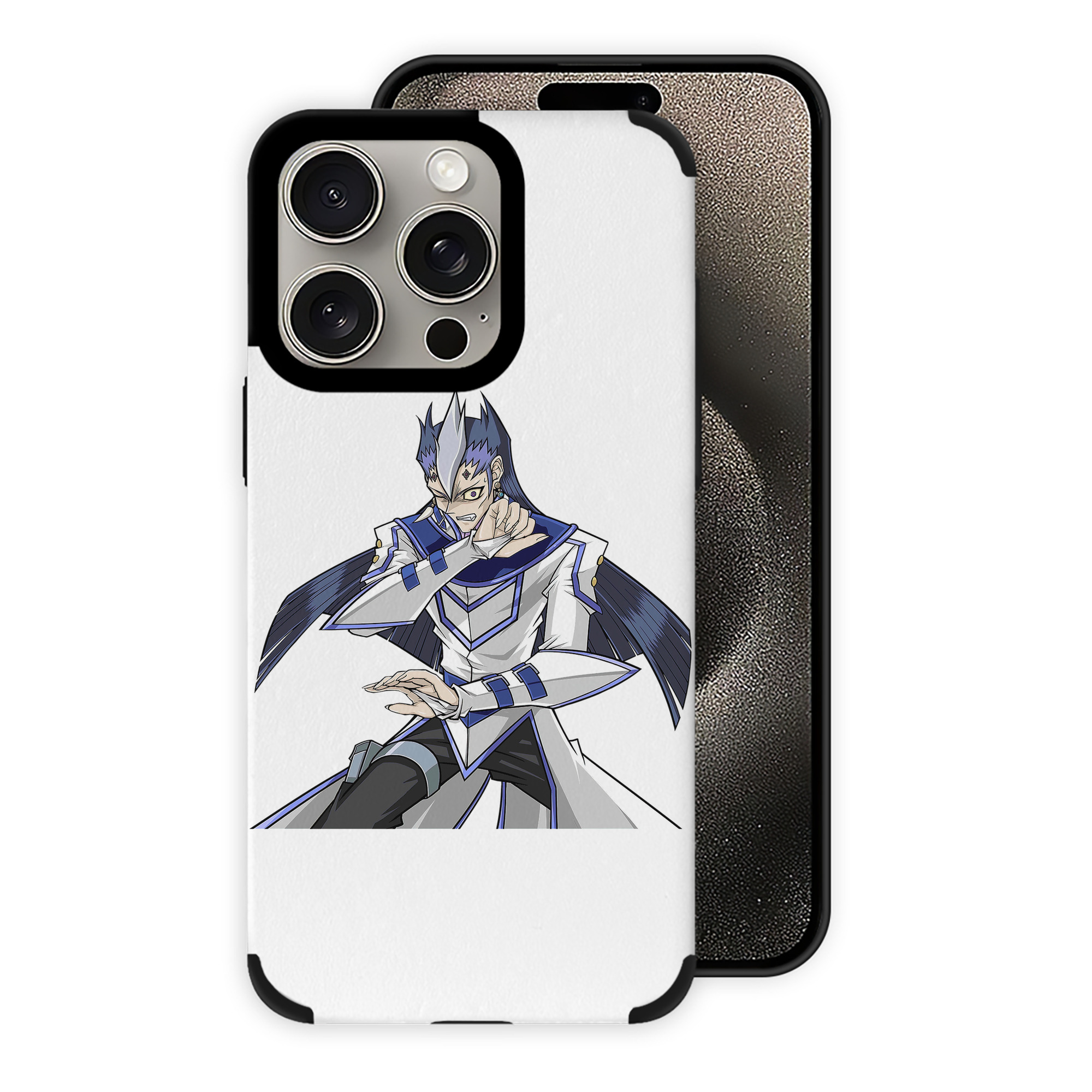 遊☆戯☆王 Yu-Gi-Oh! 【iPhone15ProMax対応】 PUレザー スマホケース 耐衝撃＆黄変防止