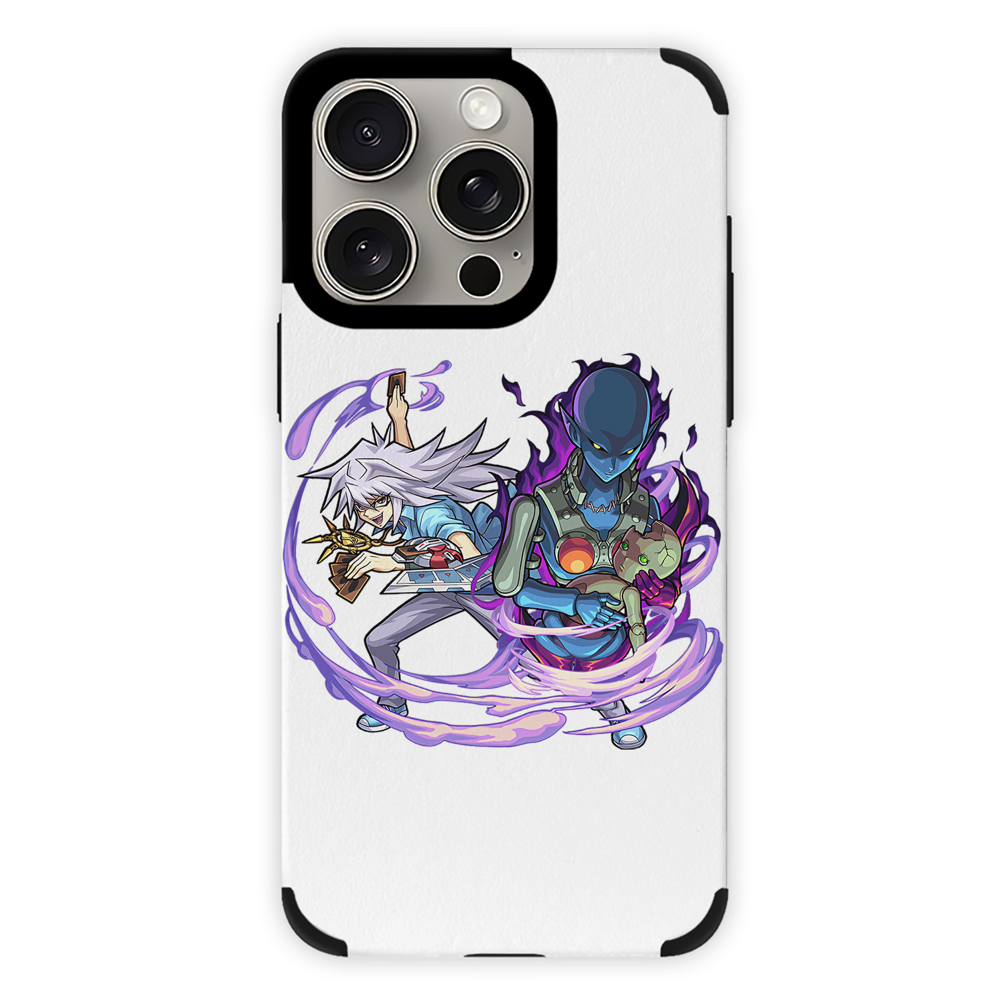 （画像用） 遊☆戯☆王 Yu-Gi-Oh! 【iPhone15ProMax対応】 PUレザー スマホケース 耐衝撃＆黄変防止
