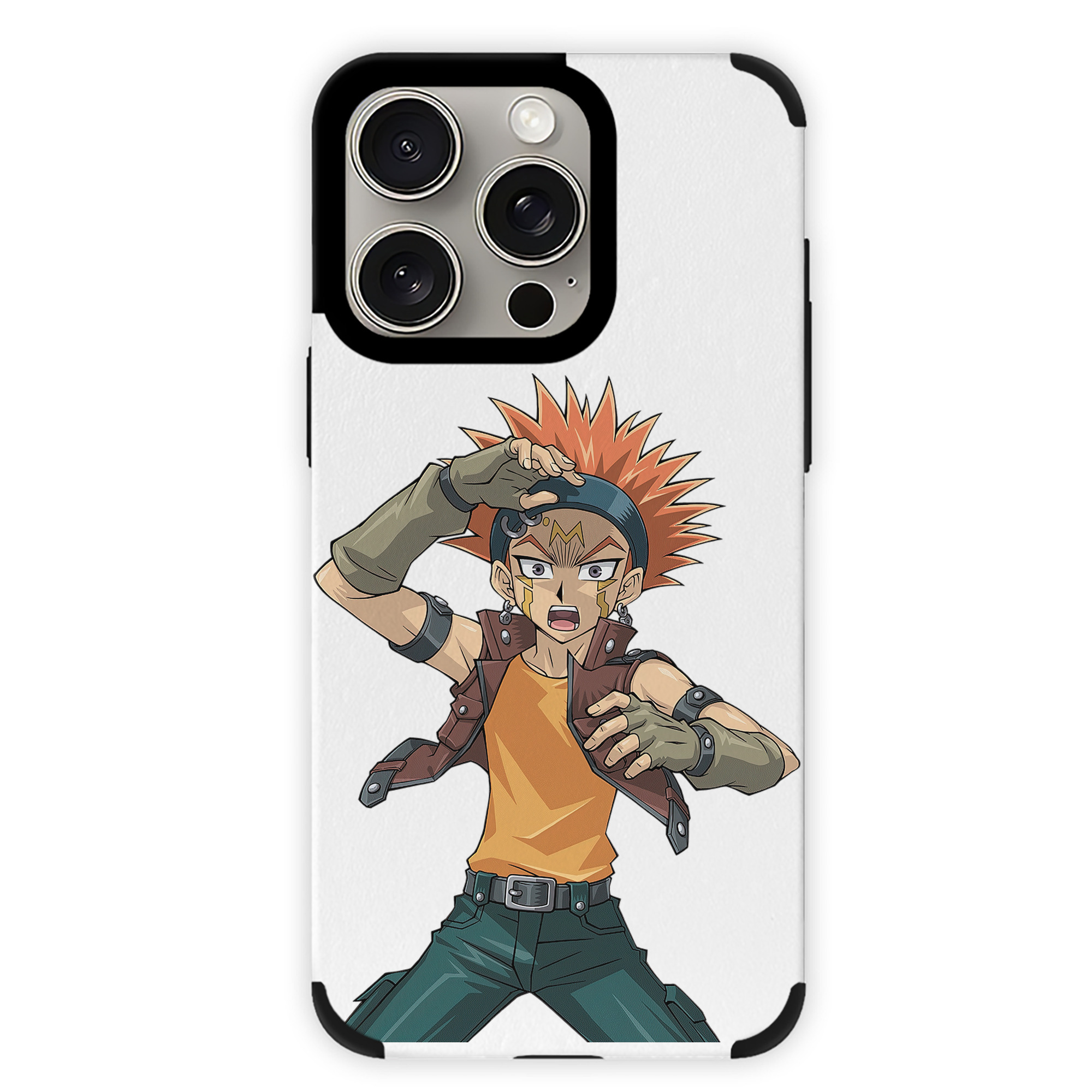 遊☆戯☆王 Yu-Gi-Oh! 【iPhone15ProMax対応】 PUレザー スマホケース 耐衝撃＆黄変防止