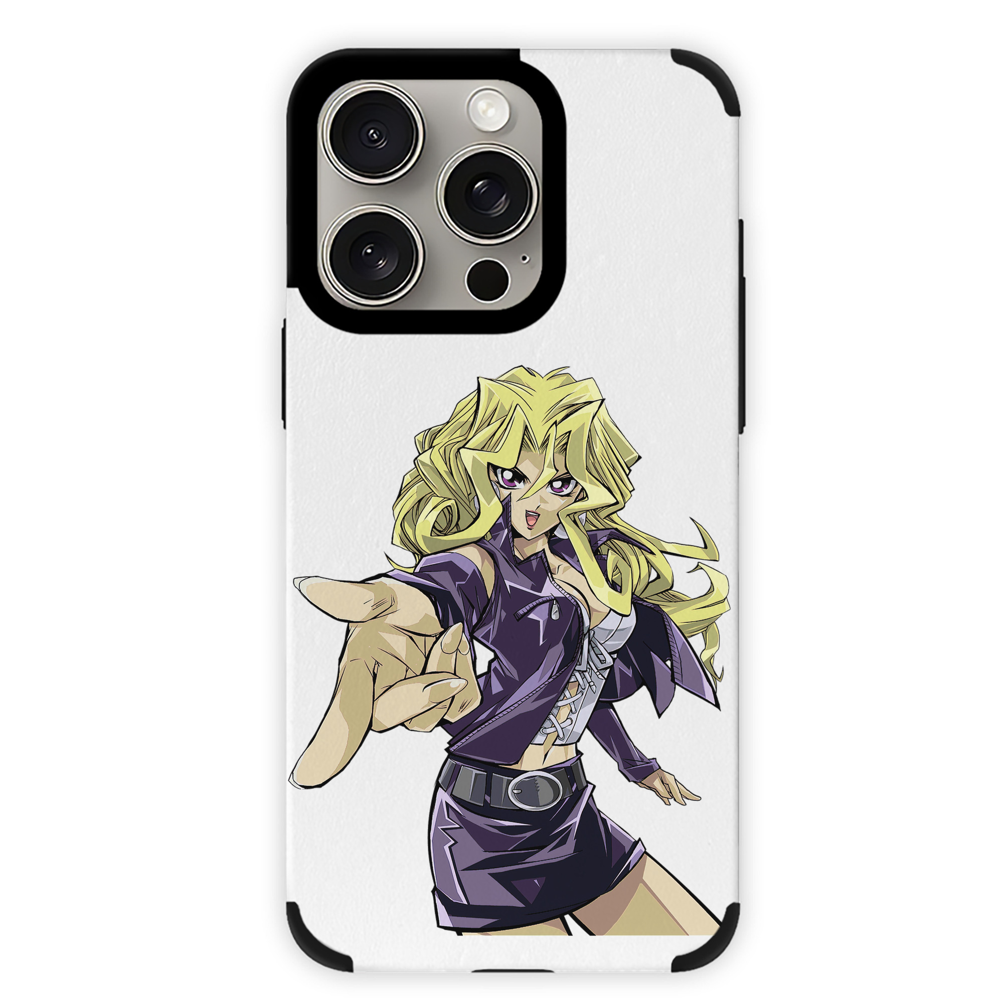 遊☆戯☆王 Yu-Gi-Oh! 【iPhone15ProMax対応】 PUレザー スマホケース 耐衝撃＆黄変防止