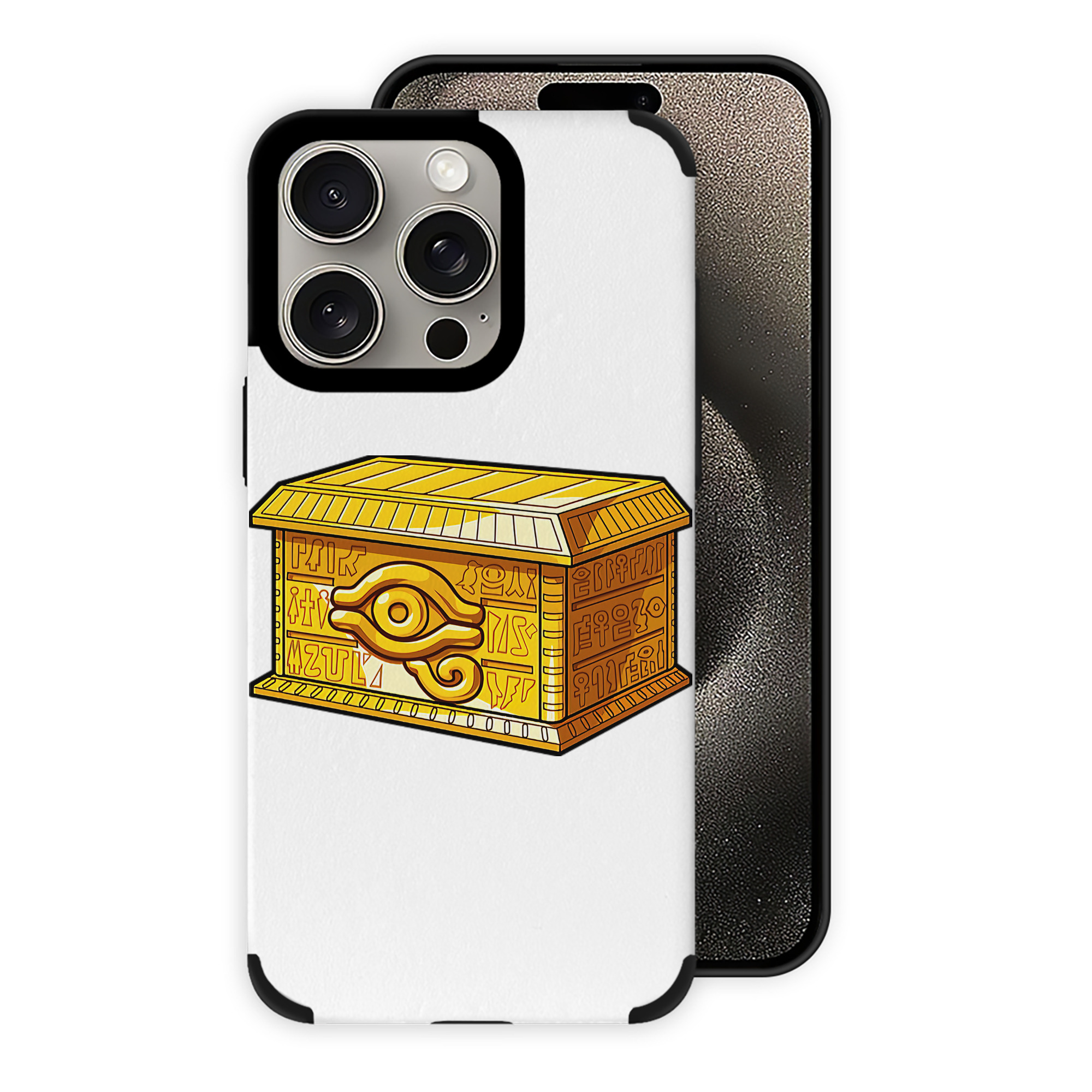 遊☆戯☆王 Yu-Gi-Oh! 【iPhone15ProMax対応】 PUレザー スマホケース 耐衝撃＆黄変防止