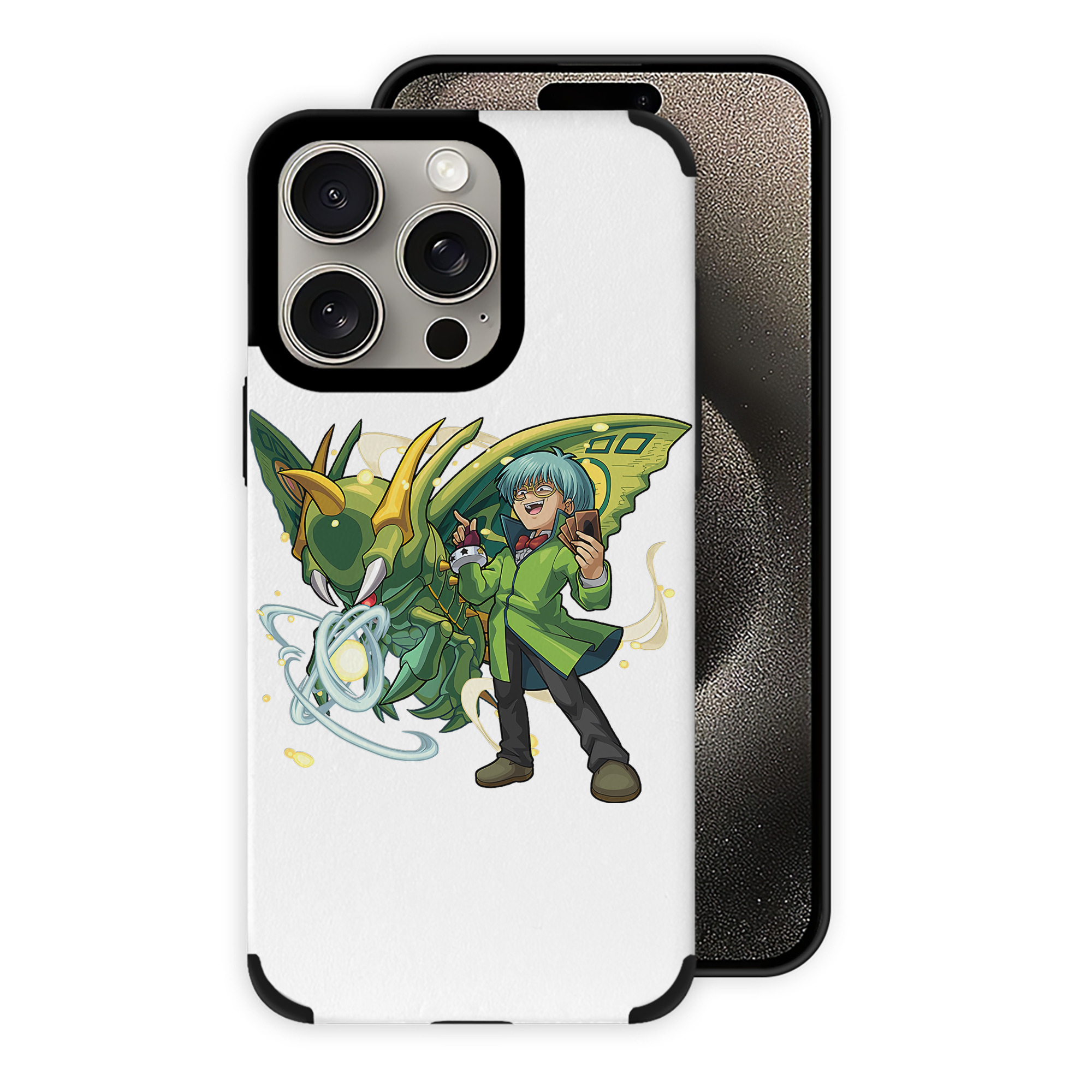 遊☆戯☆王 Yu-Gi-Oh! 【iPhone15ProMax対応】 PUレザー スマホケース 耐衝撃＆黄変防止