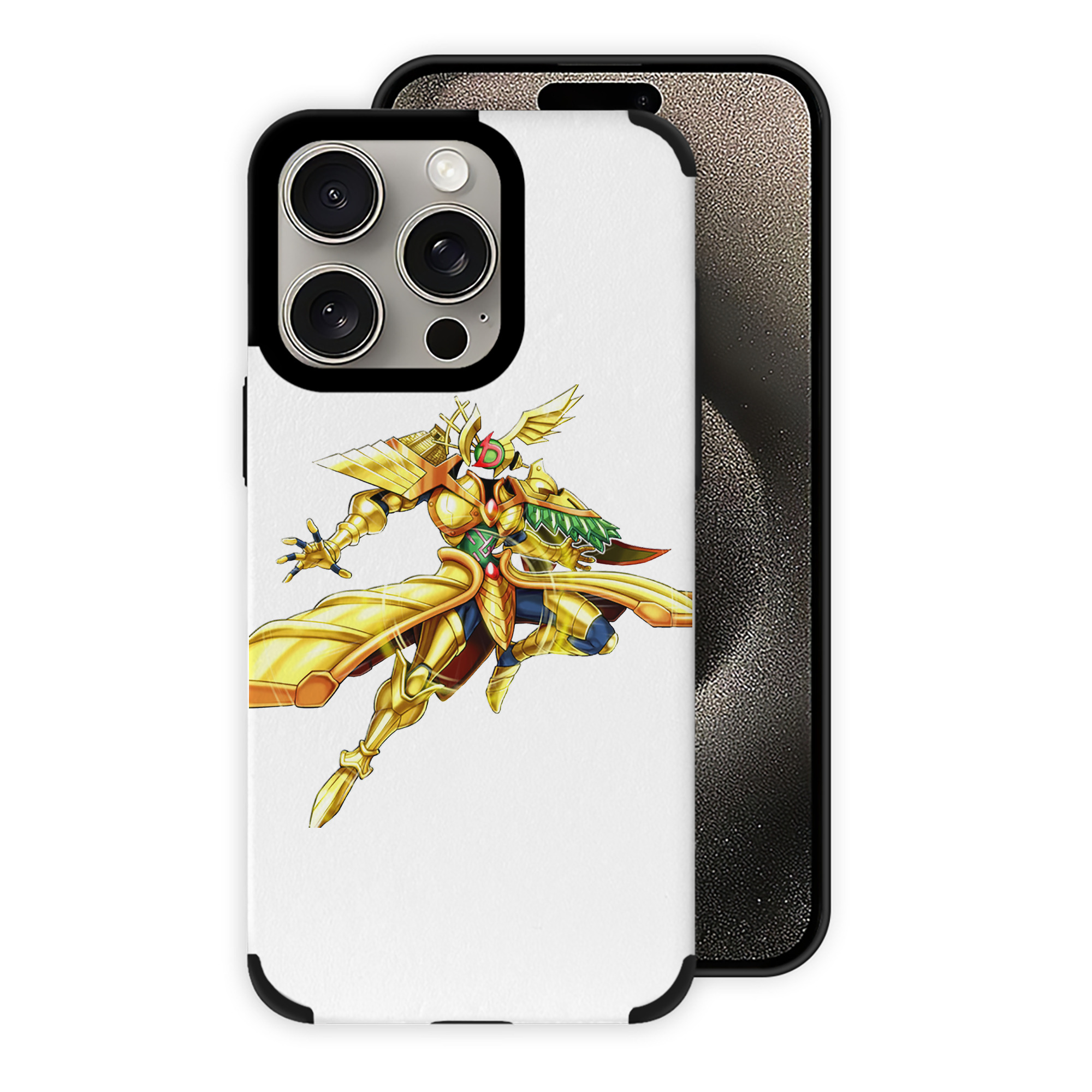 遊☆戯☆王 Yu-Gi-Oh! 【iPhone15ProMax対応】 PUレザー スマホケース 耐衝撃＆黄変防止