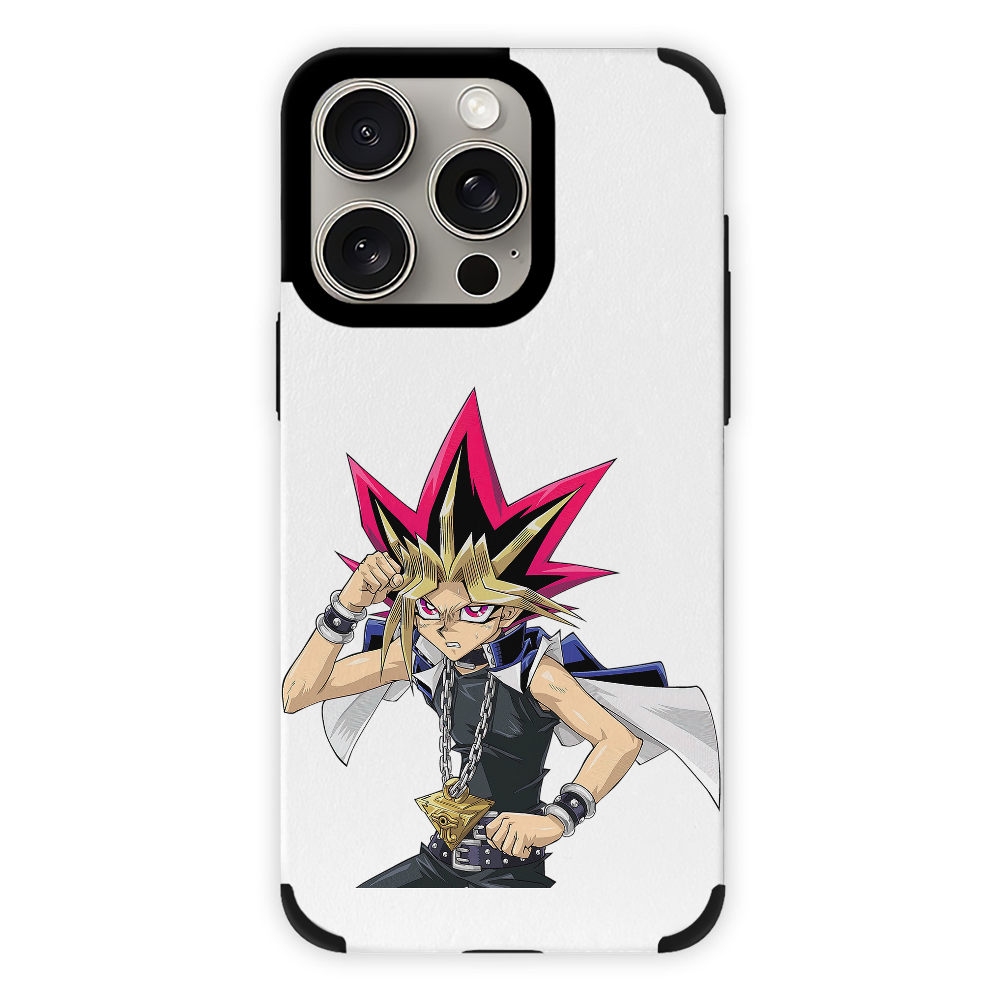 遊☆戯☆王 Yu-Gi-Oh! 【iPhone15ProMax対応】 PUレザー スマホケース 耐衝撃＆黄変防止