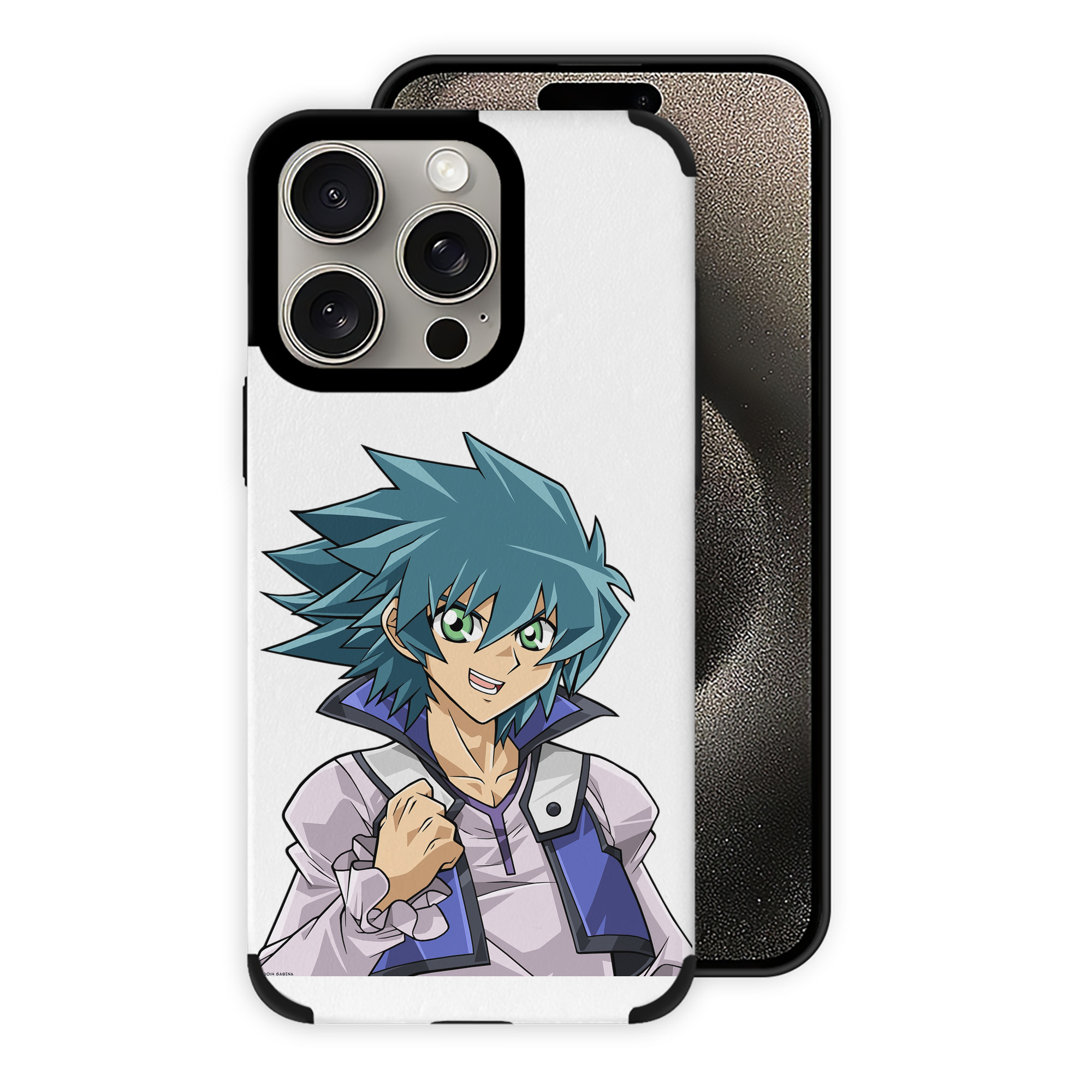 遊☆戯☆王 Yu-Gi-Oh! 【iPhone15ProMax対応】 PUレザー スマホケース 耐衝撃＆黄変防止