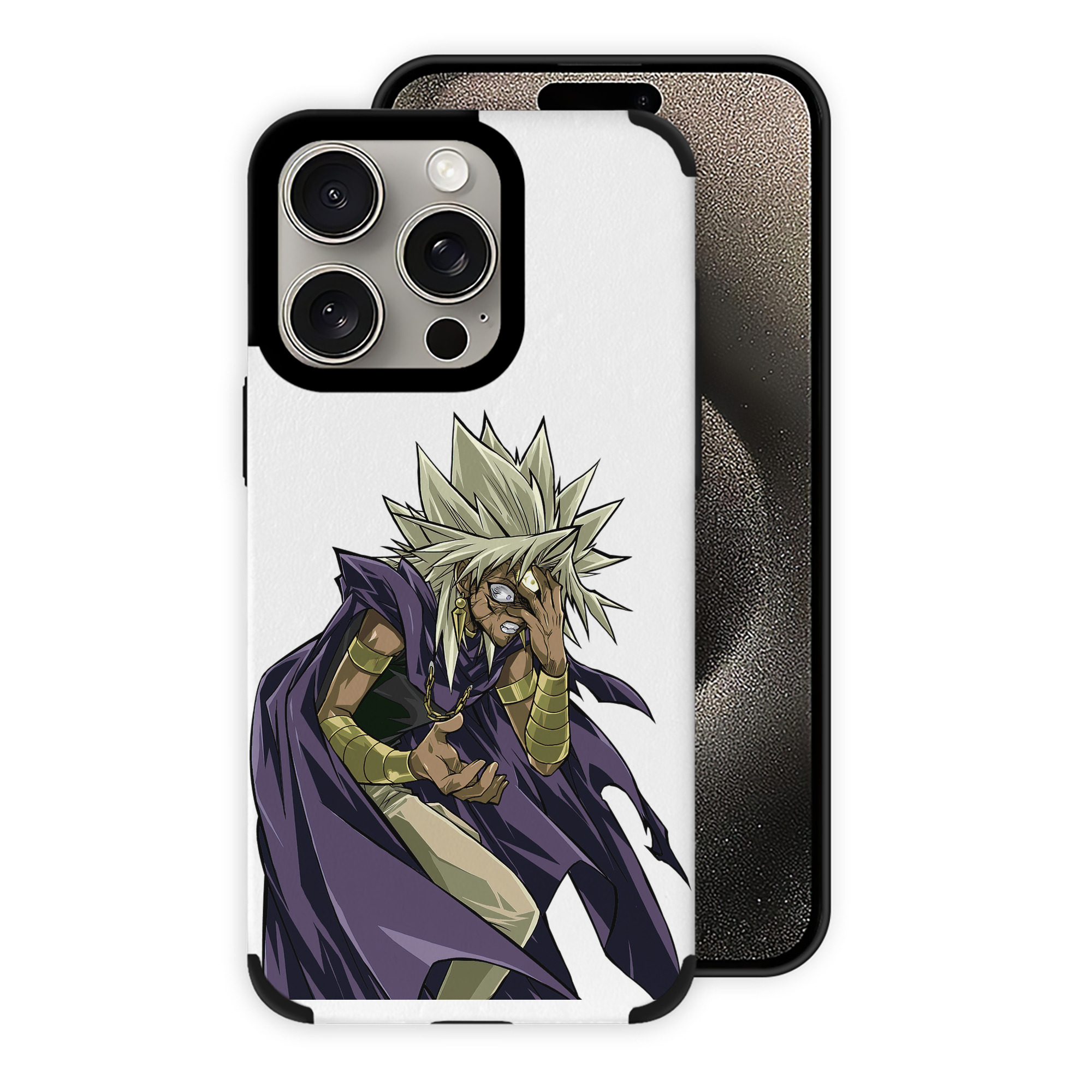 遊☆戯☆王 Yu-Gi-Oh! 【iPhone15ProMax対応】 PUレザー スマホケース 耐衝撃＆黄変防止