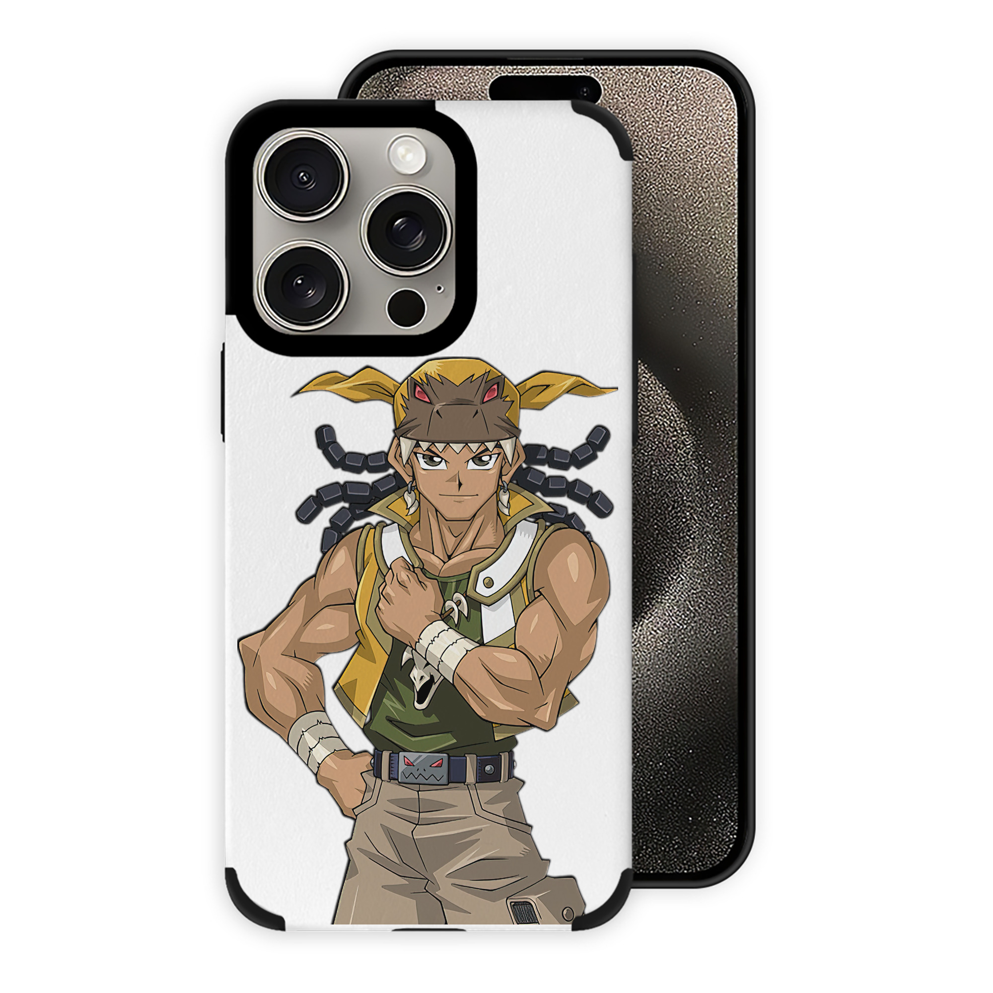 遊☆戯☆王 Yu-Gi-Oh! 【iPhone15ProMax対応】 PUレザー スマホケース 耐衝撃＆黄変防止
