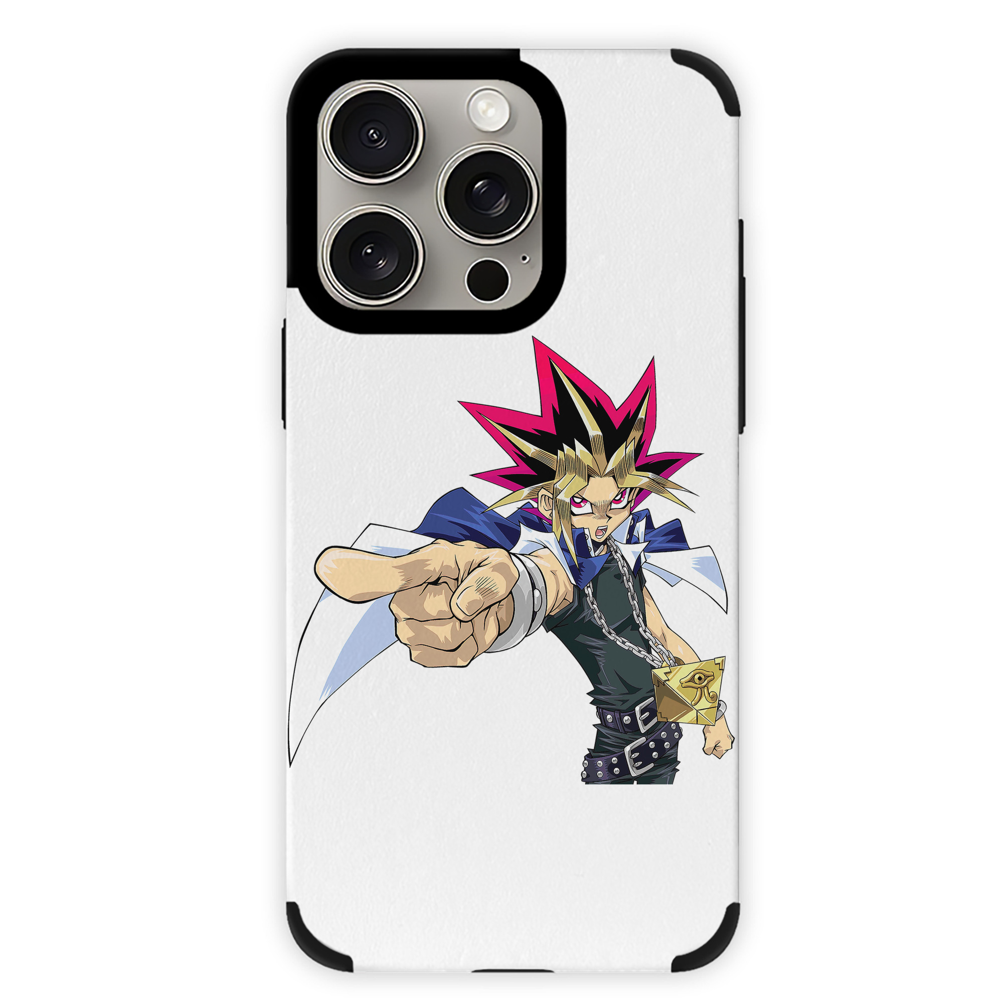 （画像用） 遊☆戯☆王 Yu-Gi-Oh! 【iPhone15ProMax対応】 PUレザー スマホケース 耐衝撃＆黄変防止
