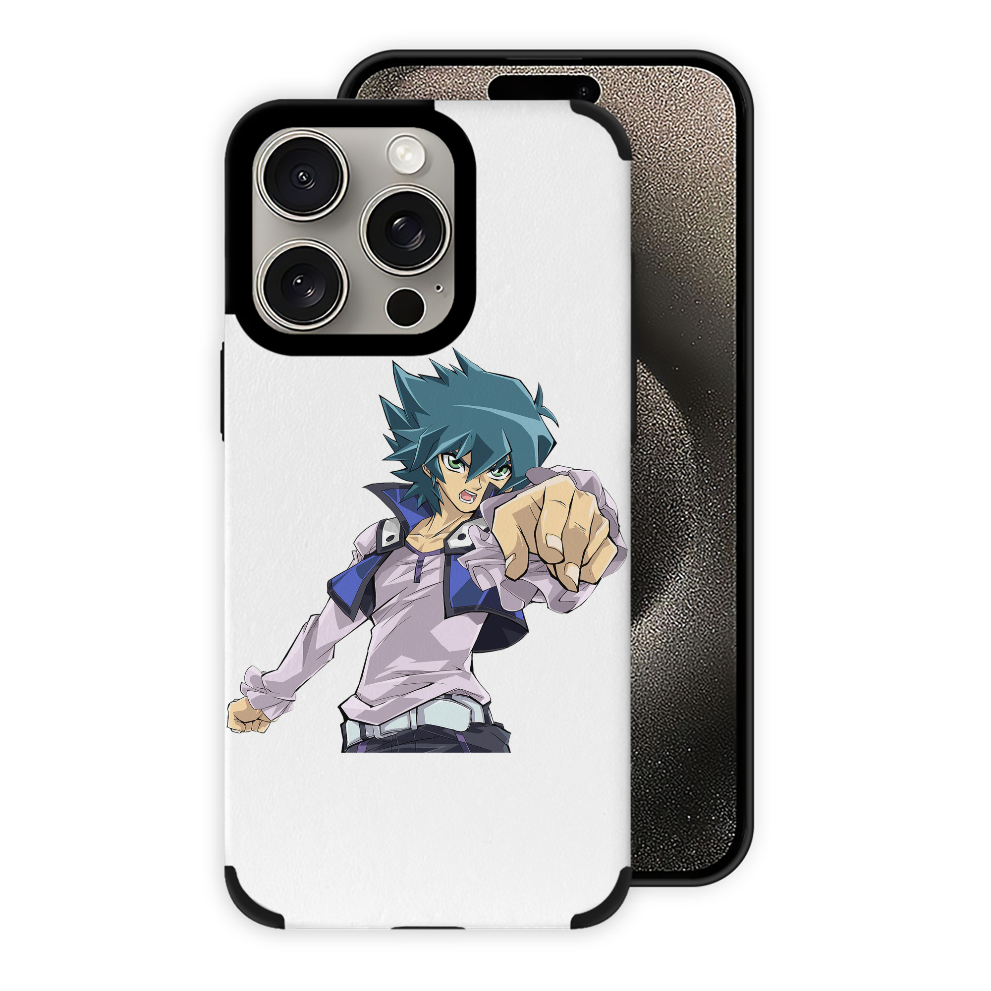 （画像用） 遊☆戯☆王 Yu-Gi-Oh! 【iPhone15ProMax対応】 PUレザー スマホケース 耐衝撃＆黄変防止