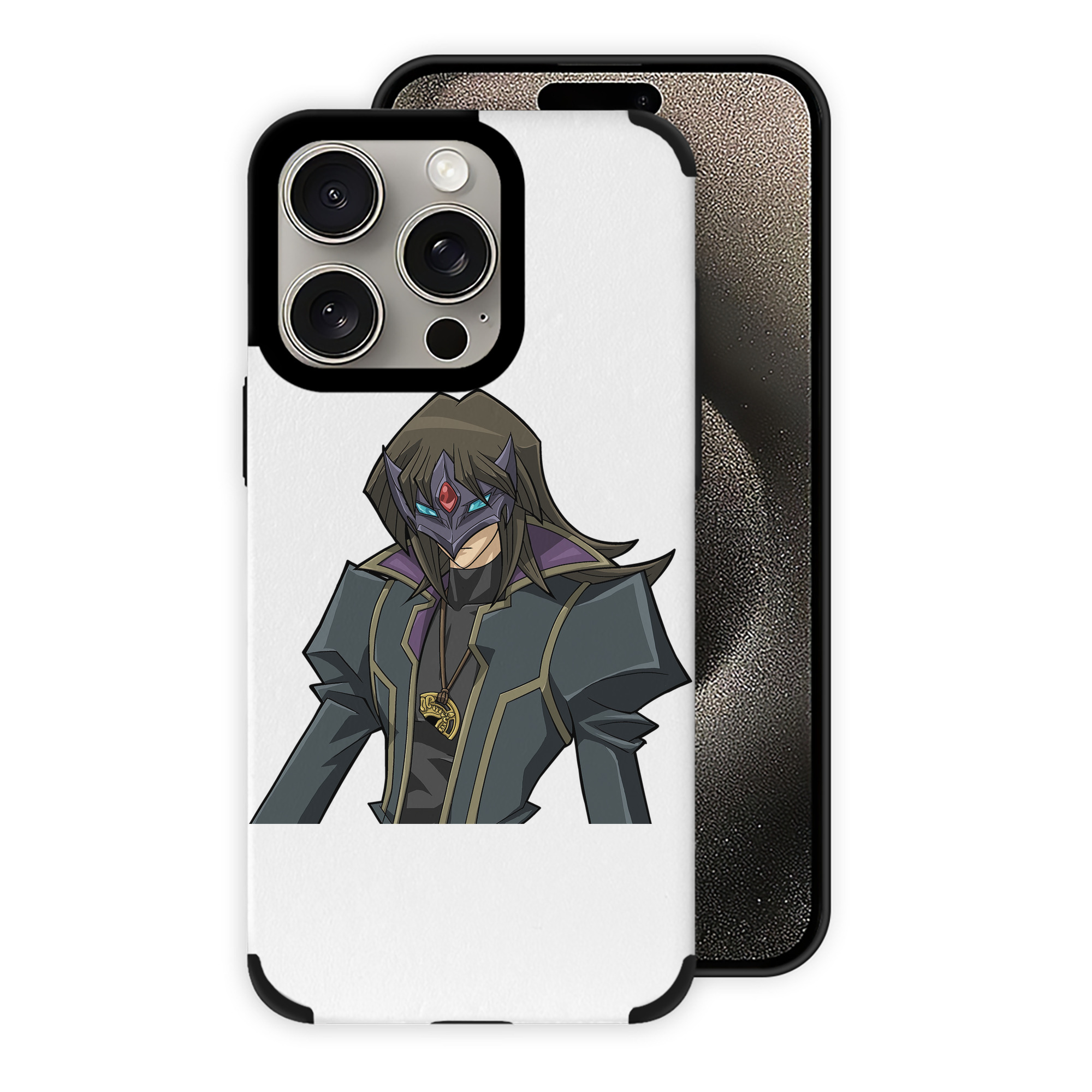 遊☆戯☆王 Yu-Gi-Oh! 【iPhone15ProMax対応】 PUレザー スマホケース 耐衝撃＆黄変防止