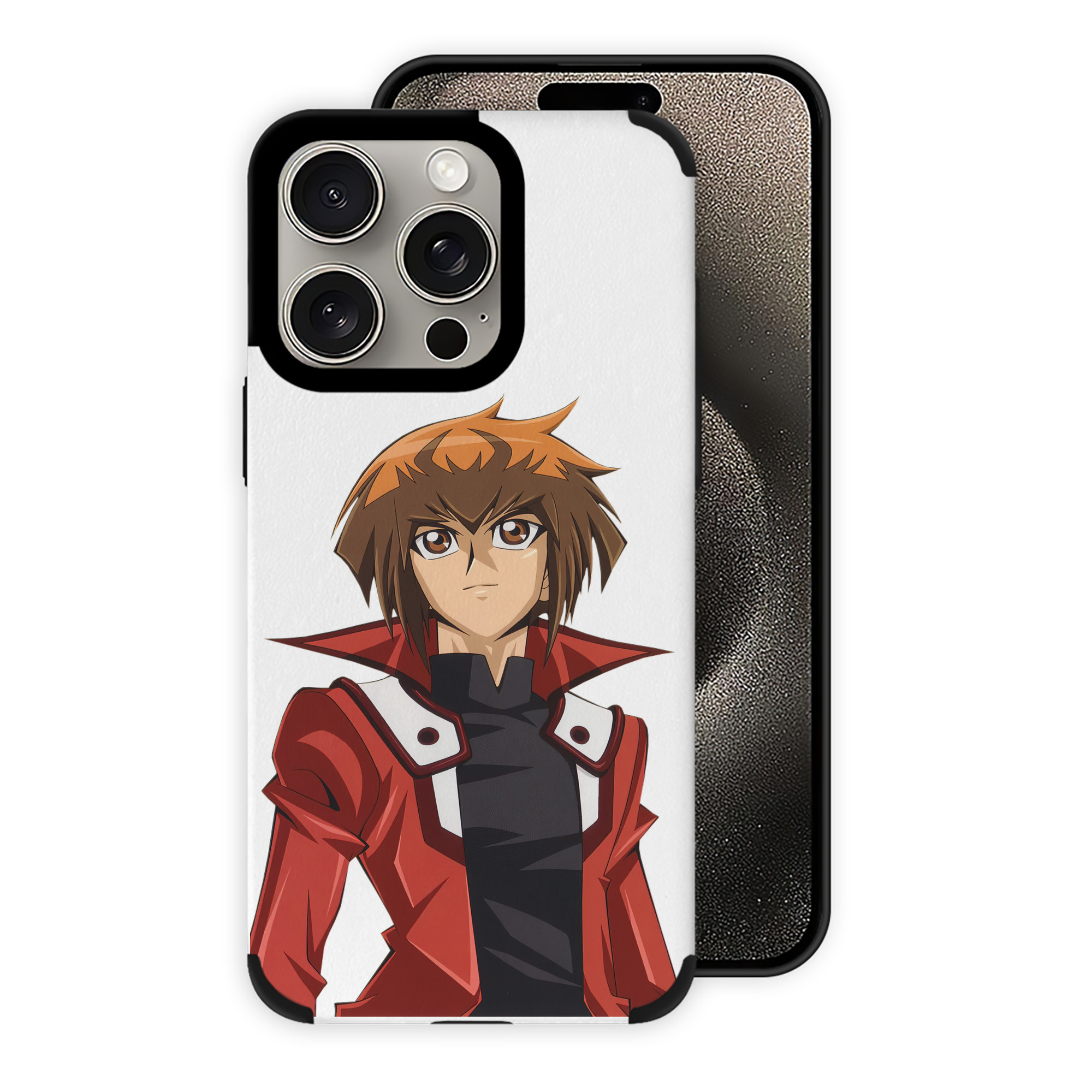 遊☆戯☆王 Yu-Gi-Oh! 【iPhone15ProMax対応】 PUレザー スマホケース 耐衝撃＆黄変防止
