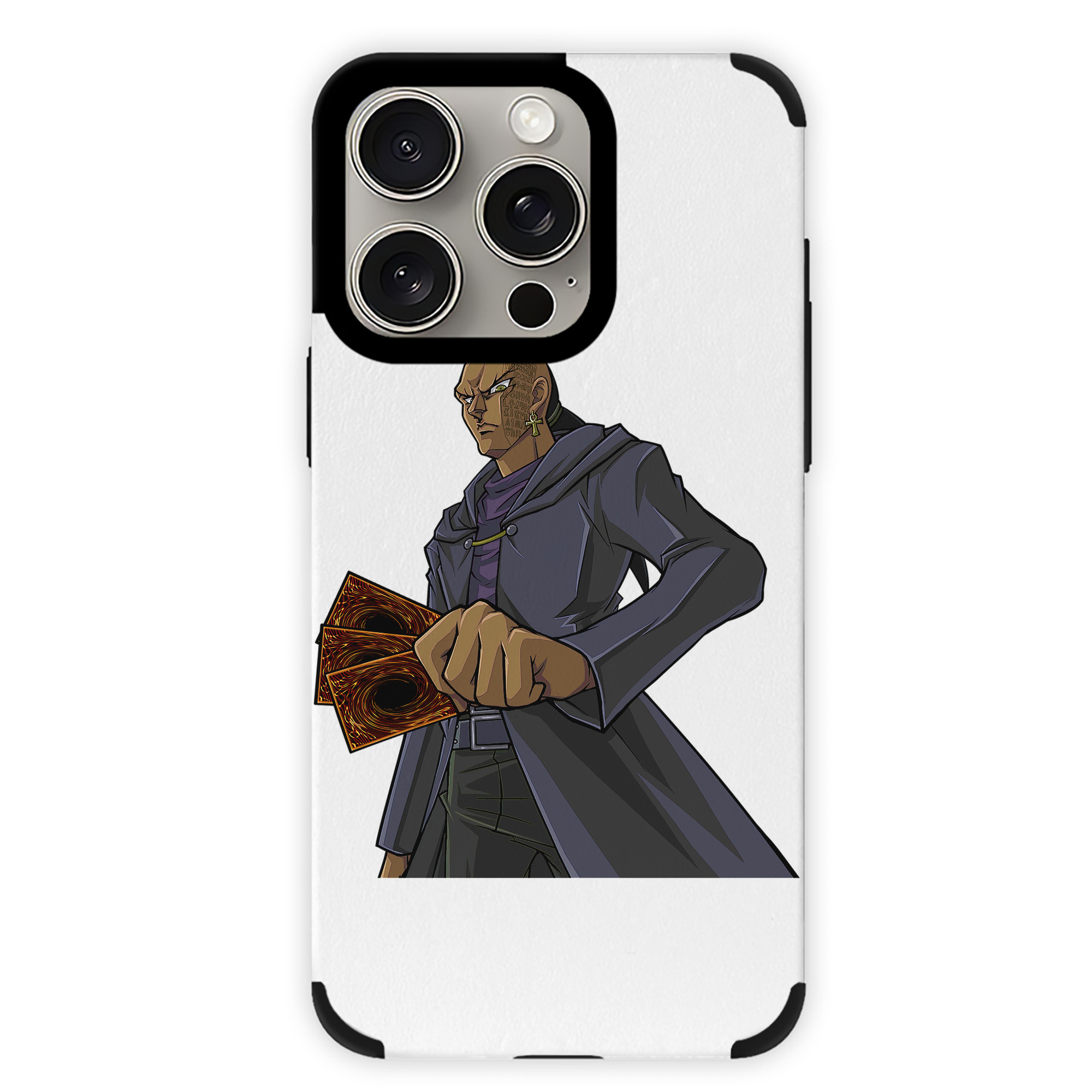 遊☆戯☆王 Yu-Gi-Oh! 【iPhone15ProMax対応】 PUレザー スマホケース 耐衝撃＆黄変防止