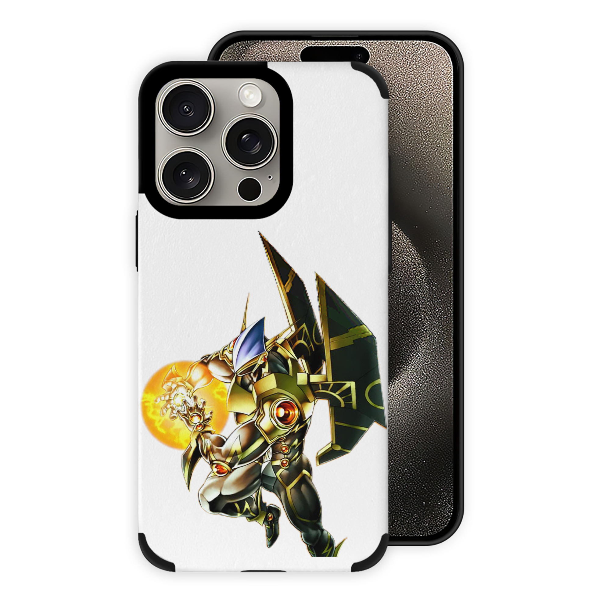 遊☆戯☆王 Yu-Gi-Oh! 【iPhone15ProMax対応】 PUレザー スマホケース 耐衝撃＆黄変防止