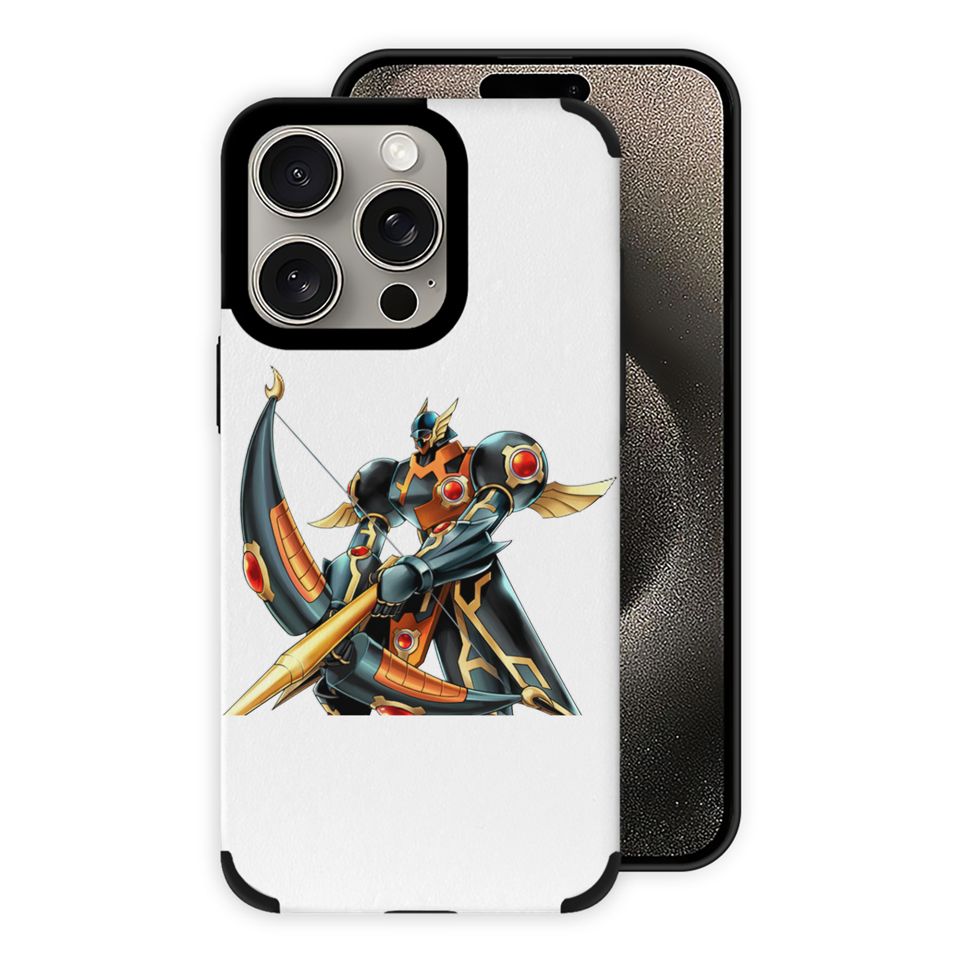 （画像用） 遊☆戯☆王 Yu-Gi-Oh! 【iPhone15ProMax対応】 PUレザー スマホケース 耐衝撃＆黄変防止