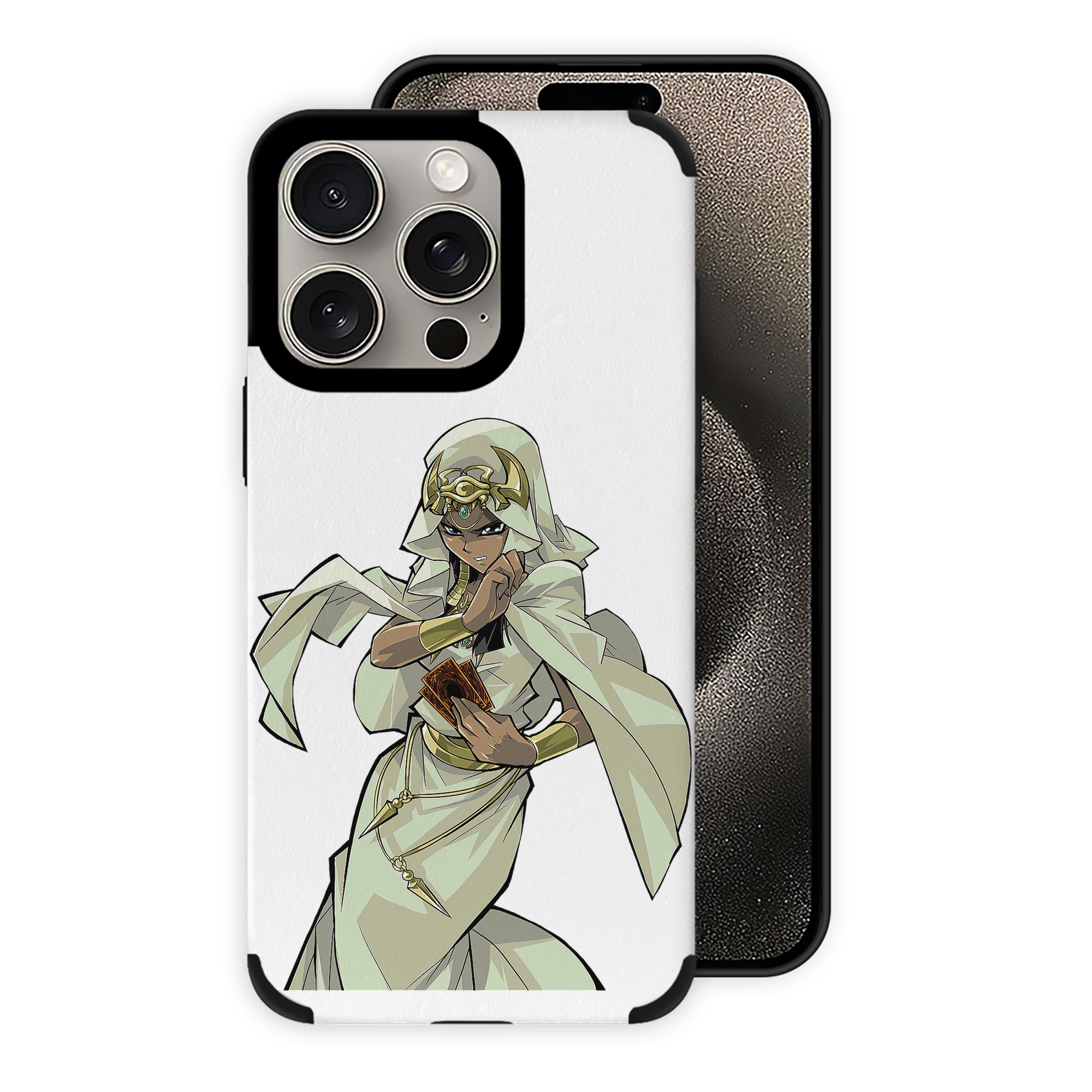 遊☆戯☆王 Yu-Gi-Oh! 【iPhone15ProMax対応】 PUレザー スマホケース 耐衝撃＆黄変防止