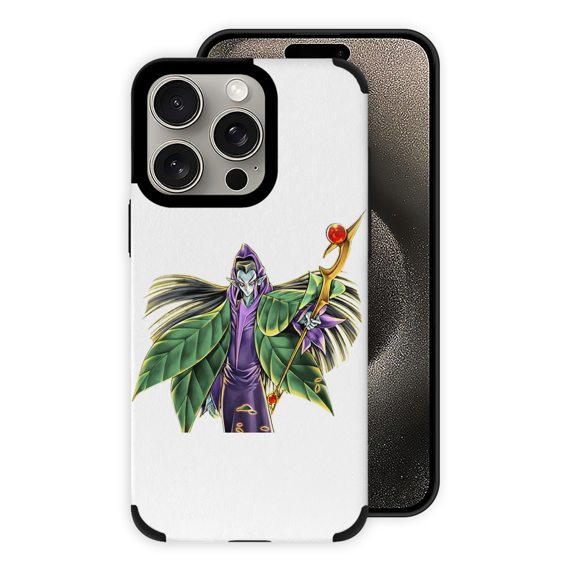 遊☆戯☆王 Yu-Gi-Oh! 【iPhone15ProMax対応】 PUレザー スマホケース 耐衝撃＆黄変防止