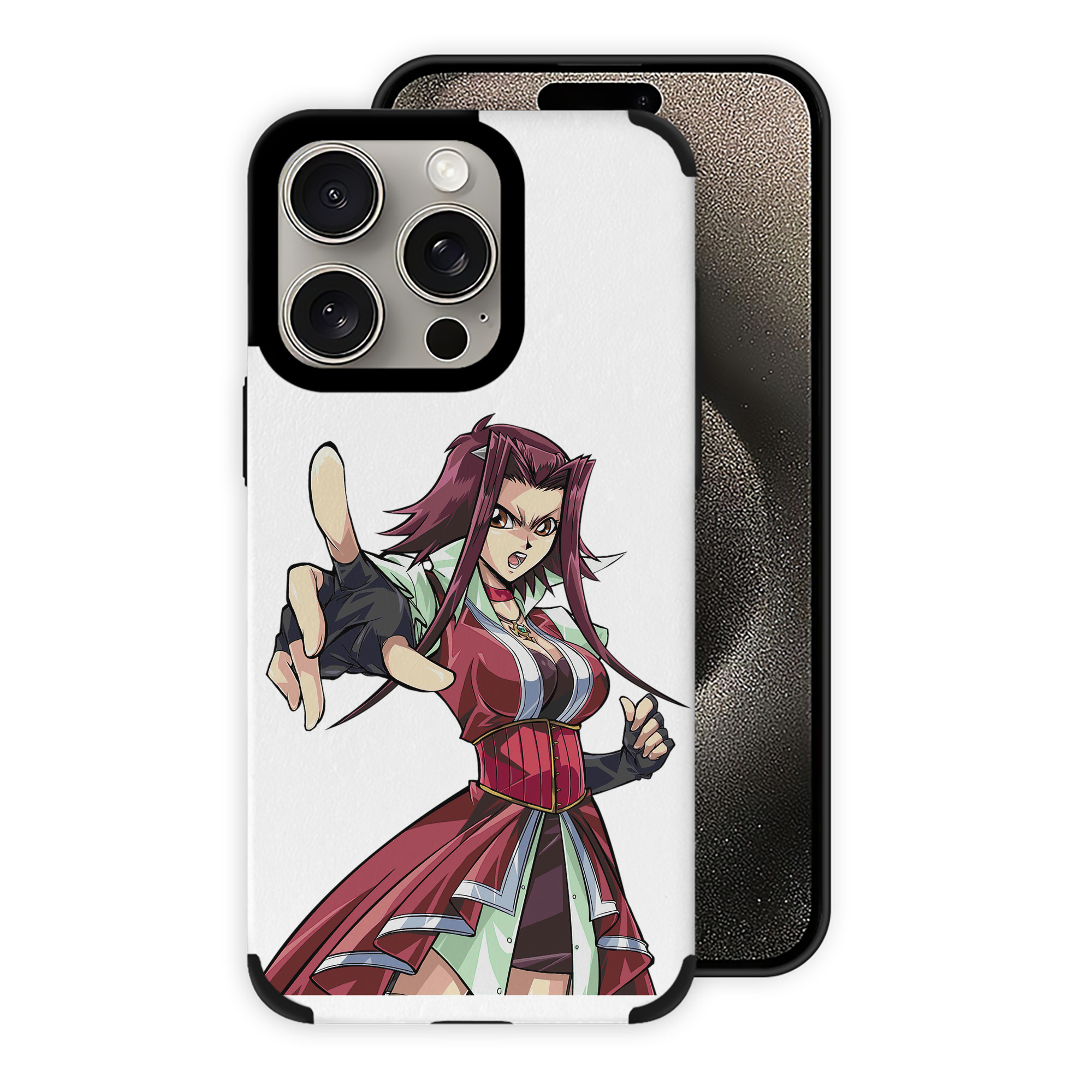遊☆戯☆王 Yu-Gi-Oh! 【iPhone15ProMax対応】 PUレザー スマホケース 耐衝撃＆黄変防止
