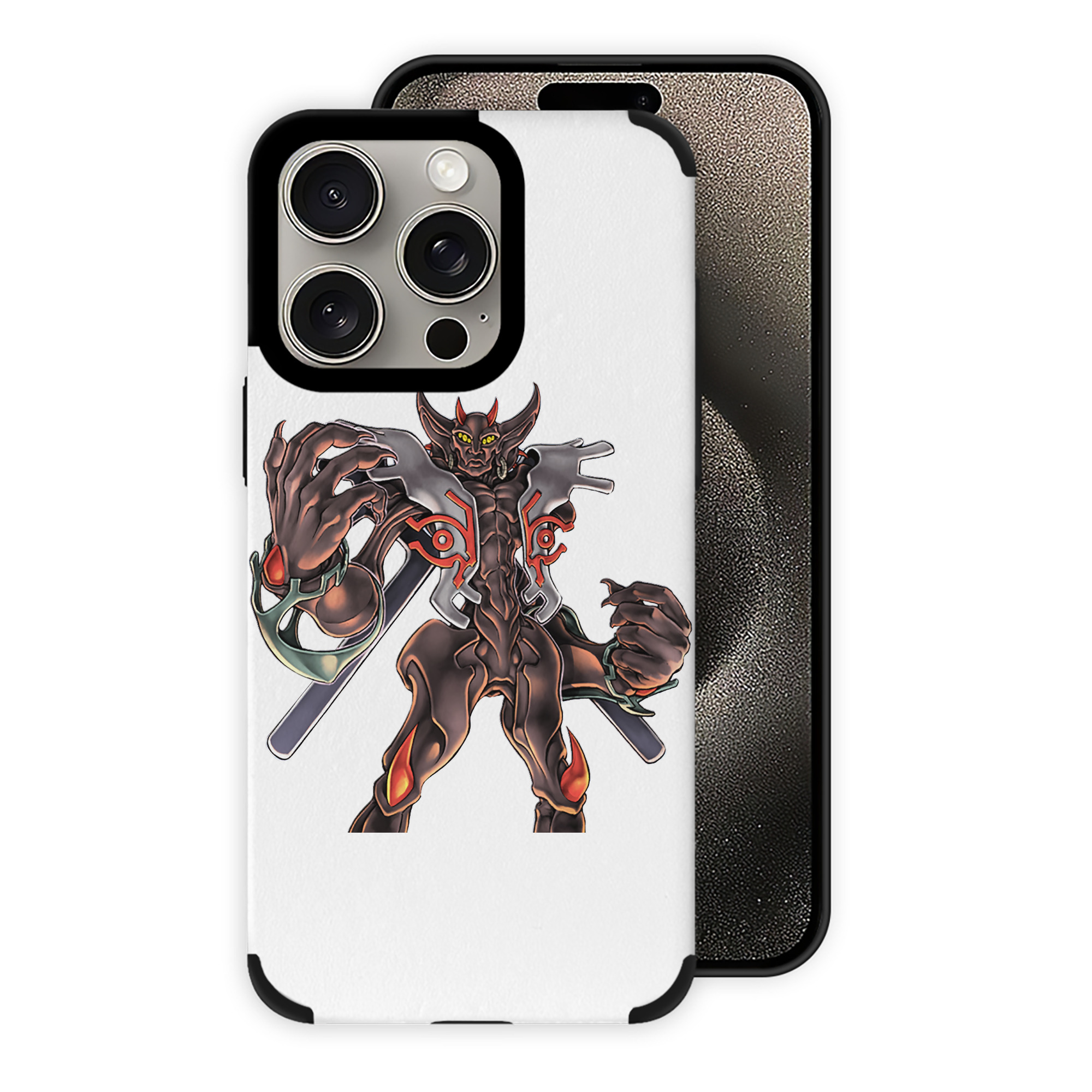 遊☆戯☆王 Yu-Gi-Oh! 【iPhone15ProMax対応】 PUレザー スマホケース 耐衝撃＆黄変防止