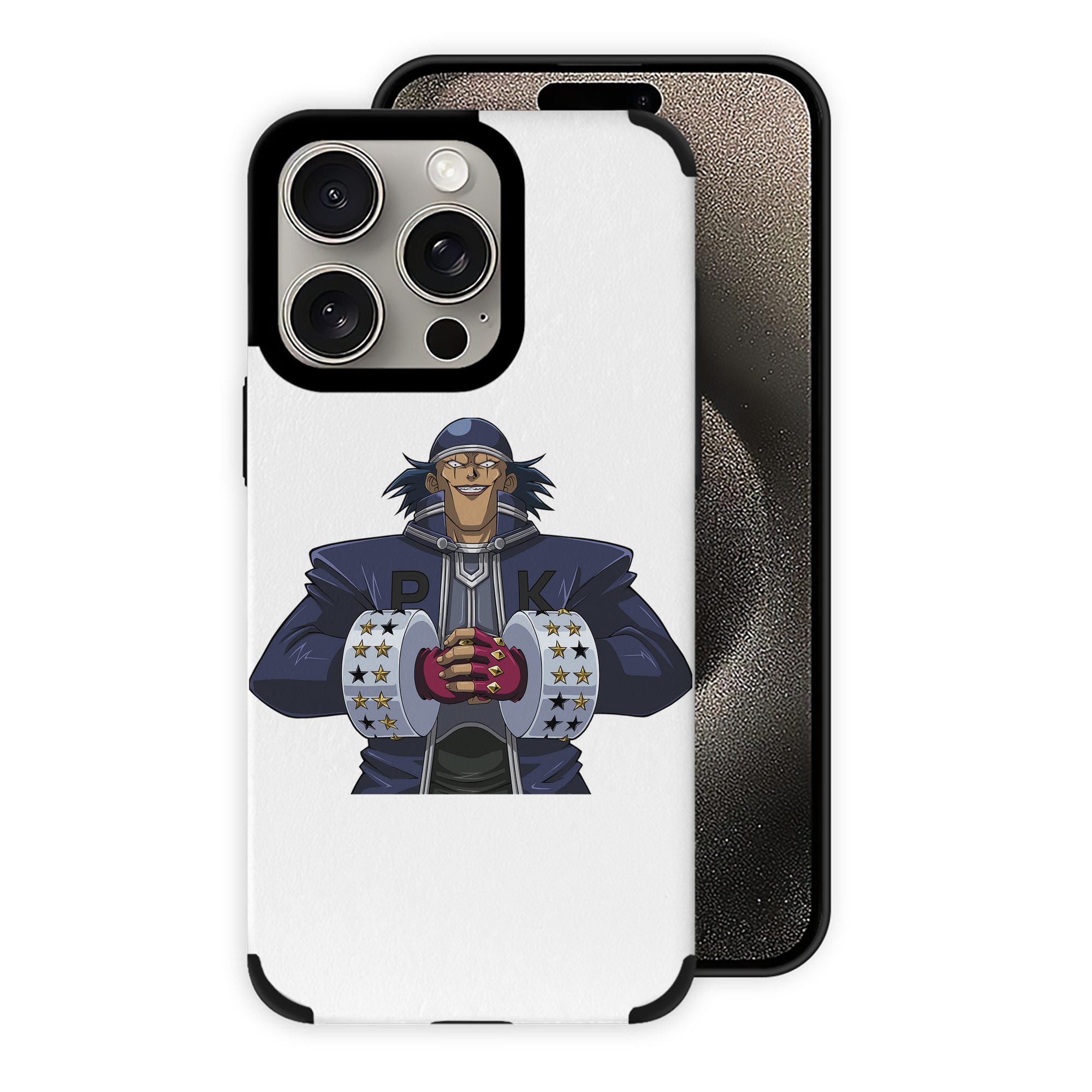 遊☆戯☆王 Yu-Gi-Oh! 【iPhone15ProMax対応】 PUレザー スマホケース 耐衝撃＆黄変防止