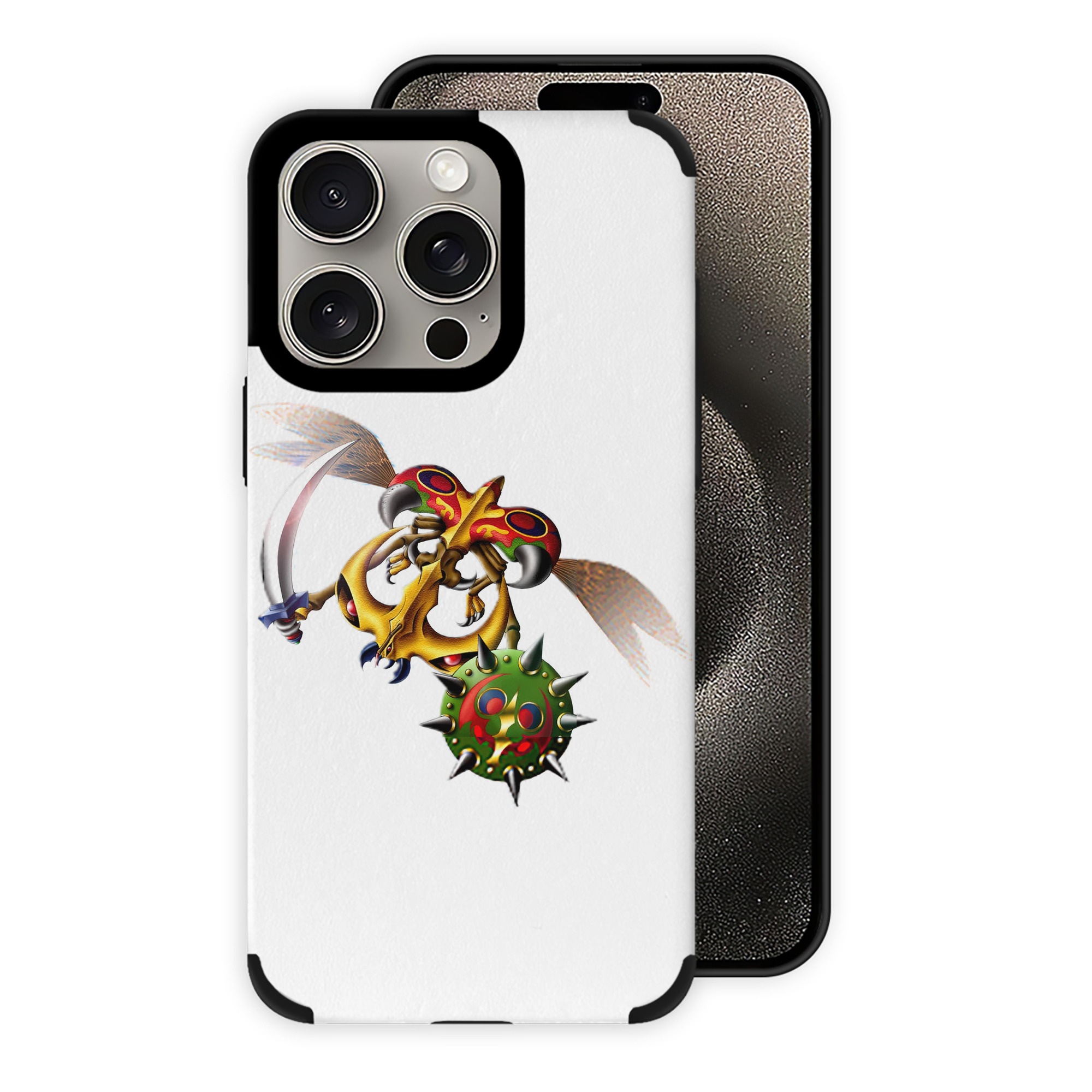 遊☆戯☆王 Yu-Gi-Oh! 【iPhone15ProMax対応】 PUレザー スマホケース 耐衝撃＆黄変防止