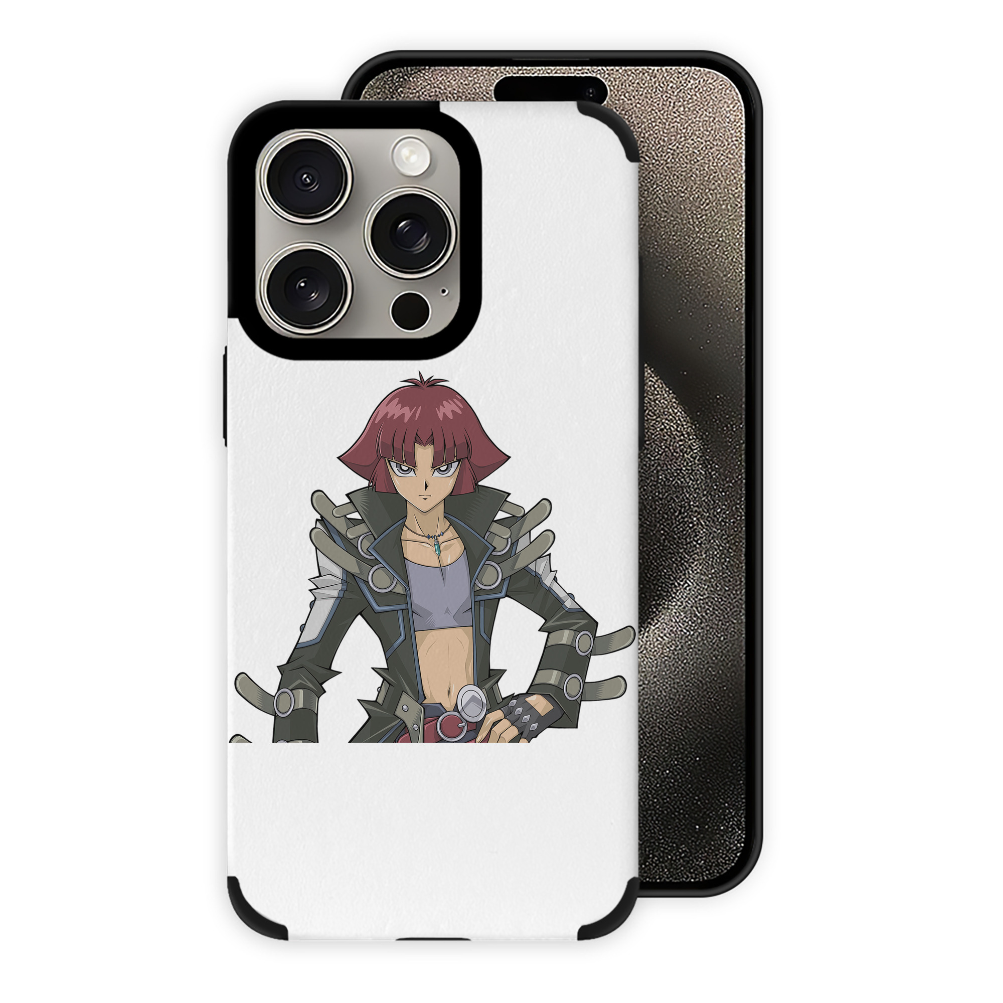 遊☆戯☆王 Yu-Gi-Oh! 【iPhone15ProMax対応】 PUレザー スマホケース 耐衝撃＆黄変防止