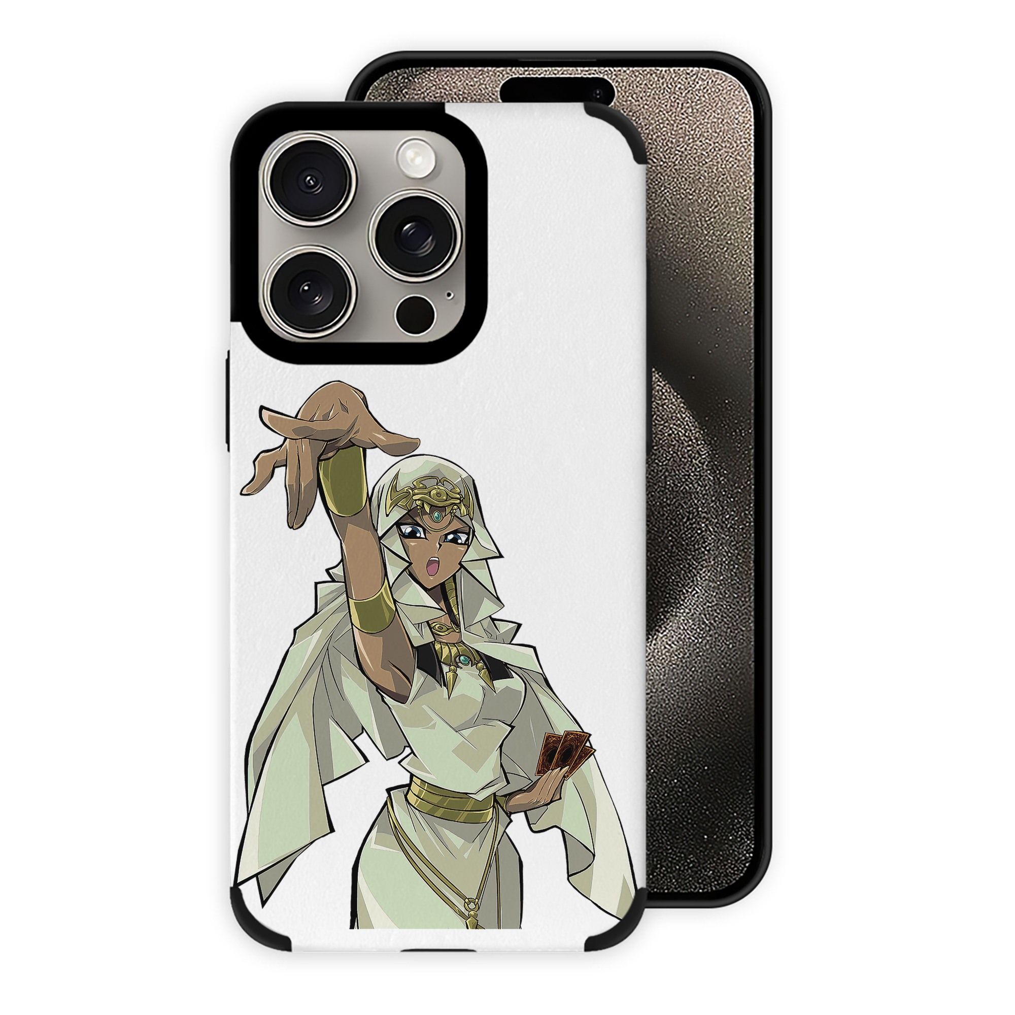 遊☆戯☆王 Yu-Gi-Oh! 【iPhone15ProMax対応】 PUレザー スマホケース 耐衝撃＆黄変防止