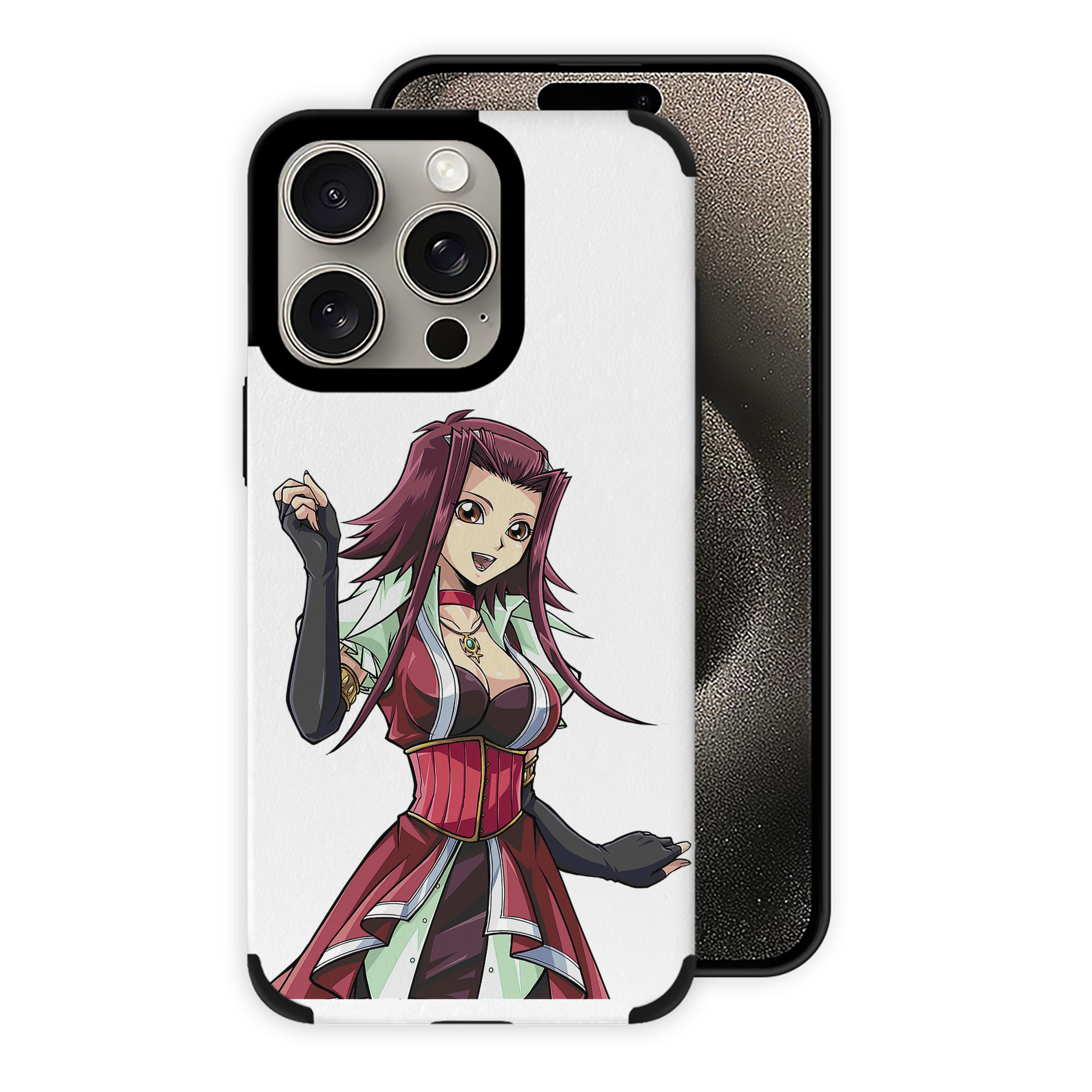 遊☆戯☆王 Yu-Gi-Oh! 【iPhone15ProMax対応】 PUレザー スマホケース 耐衝撃＆黄変防止