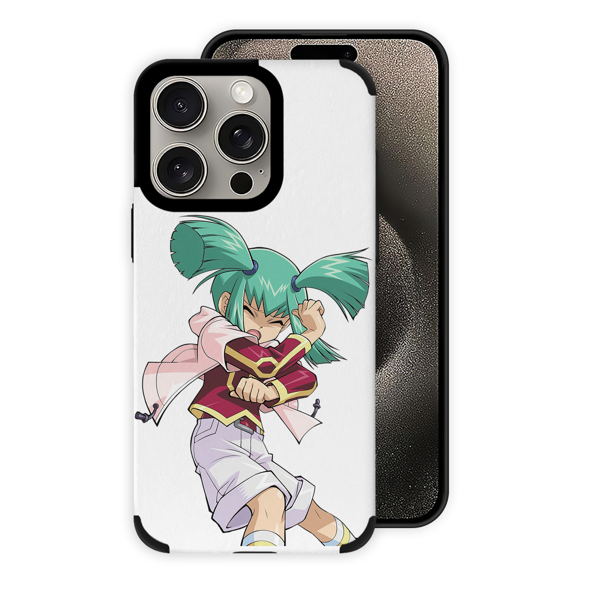 遊☆戯☆王 Yu-Gi-Oh! 【iPhone15ProMax対応】 PUレザー スマホケース 耐衝撃＆黄変防止