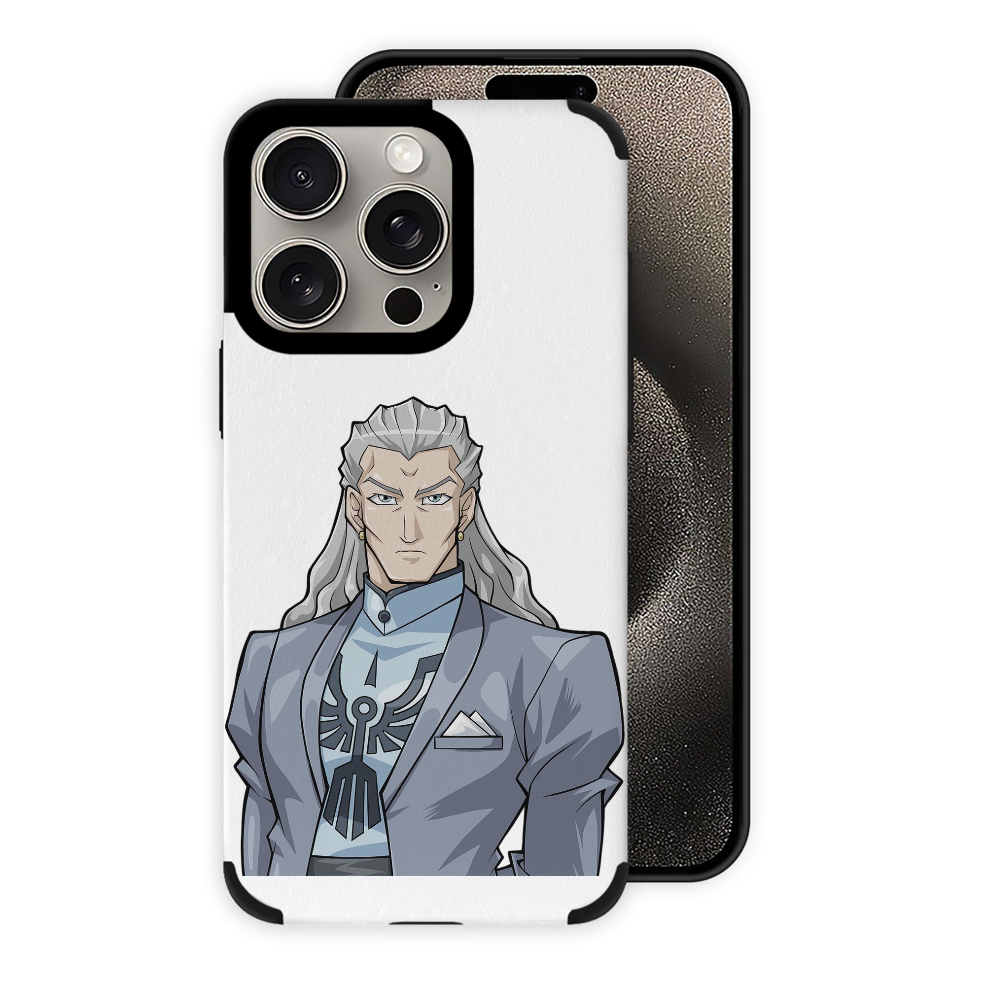 遊☆戯☆王 Yu-Gi-Oh! 【iPhone15ProMax対応】 PUレザー スマホケース 耐衝撃＆黄変防止