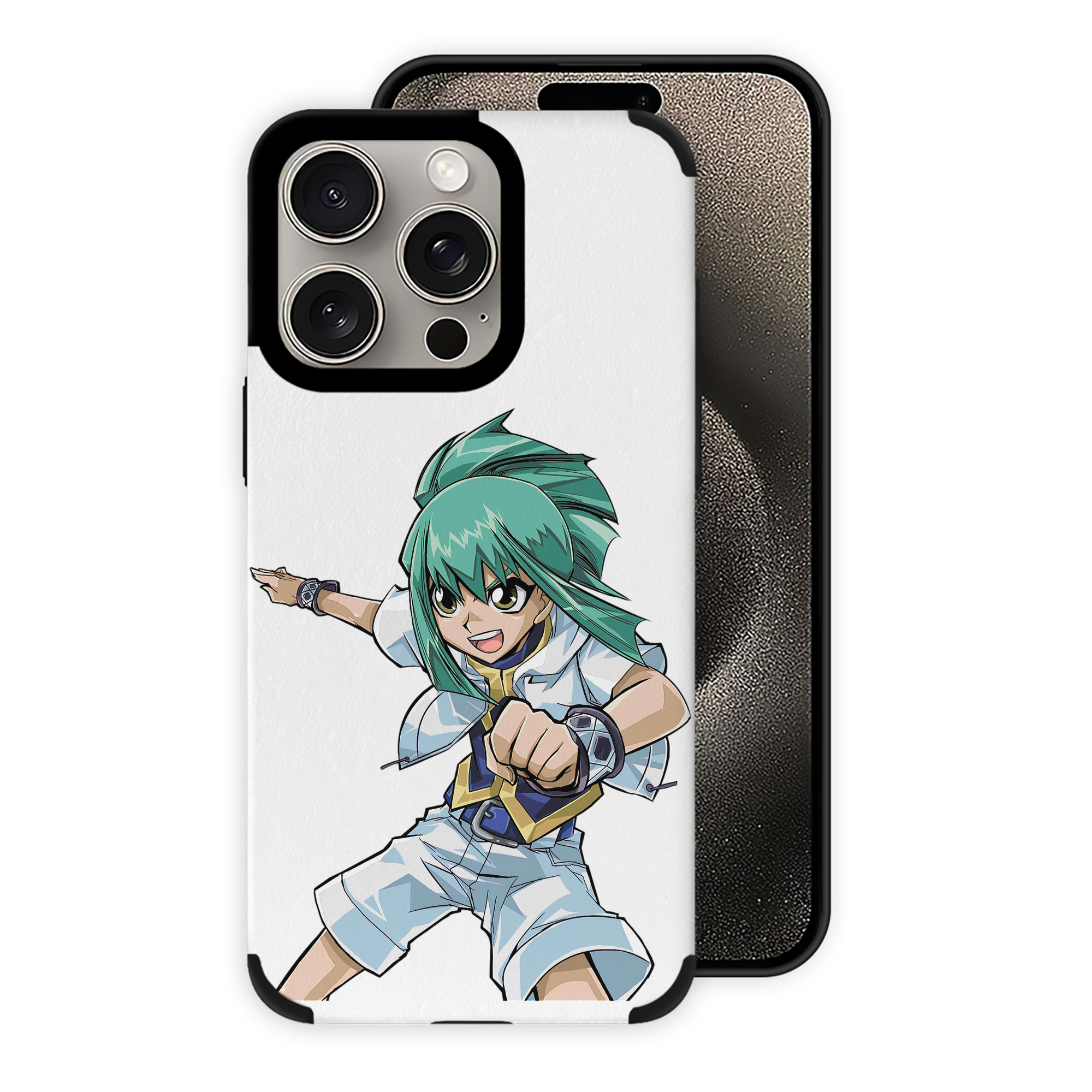 遊☆戯☆王 Yu-Gi-Oh! 【iPhone15ProMax対応】 PUレザー スマホケース 耐衝撃＆黄変防止
