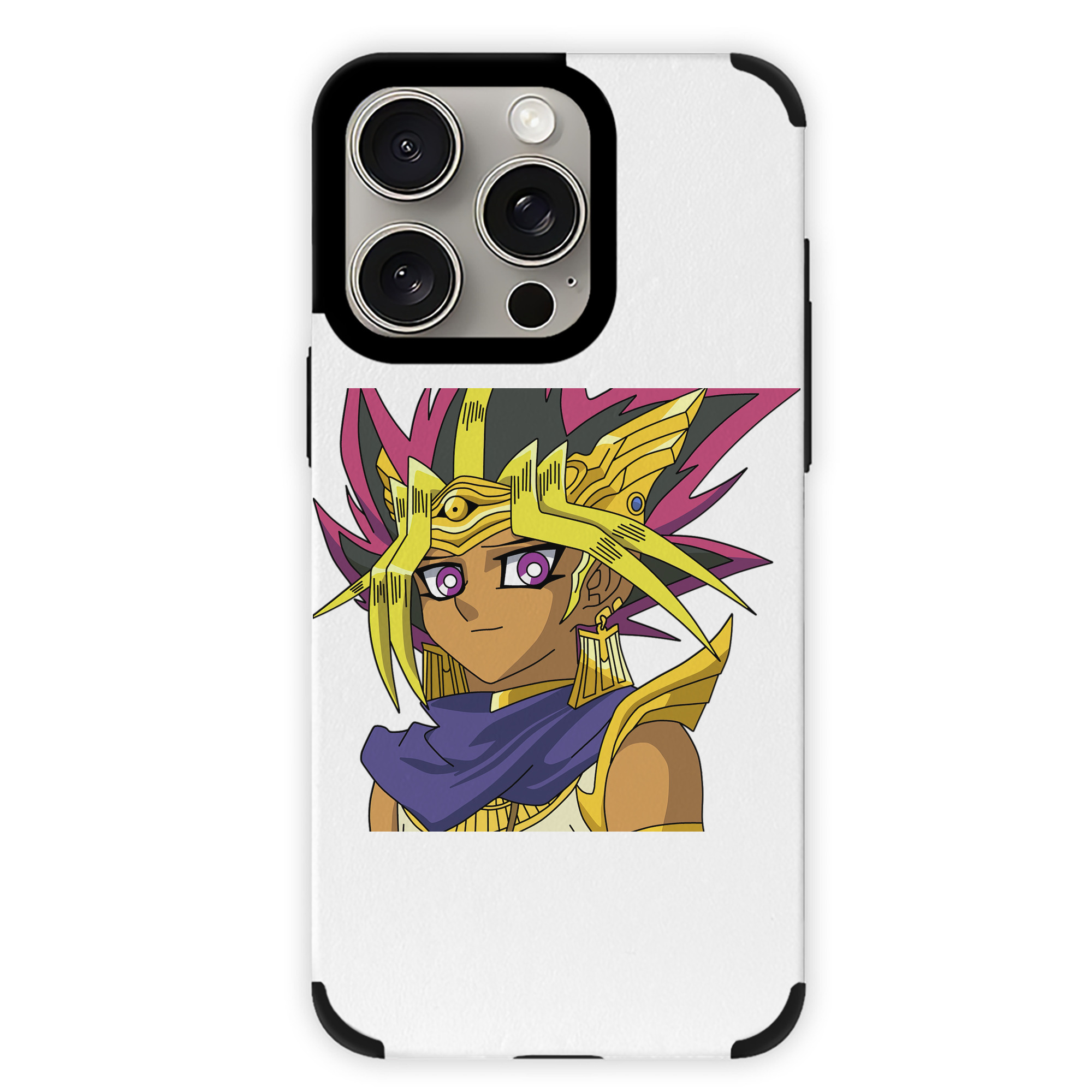 遊☆戯☆王 Yu-Gi-Oh! 【iPhone15ProMax対応】 PUレザー スマホケース 耐衝撃＆黄変防止