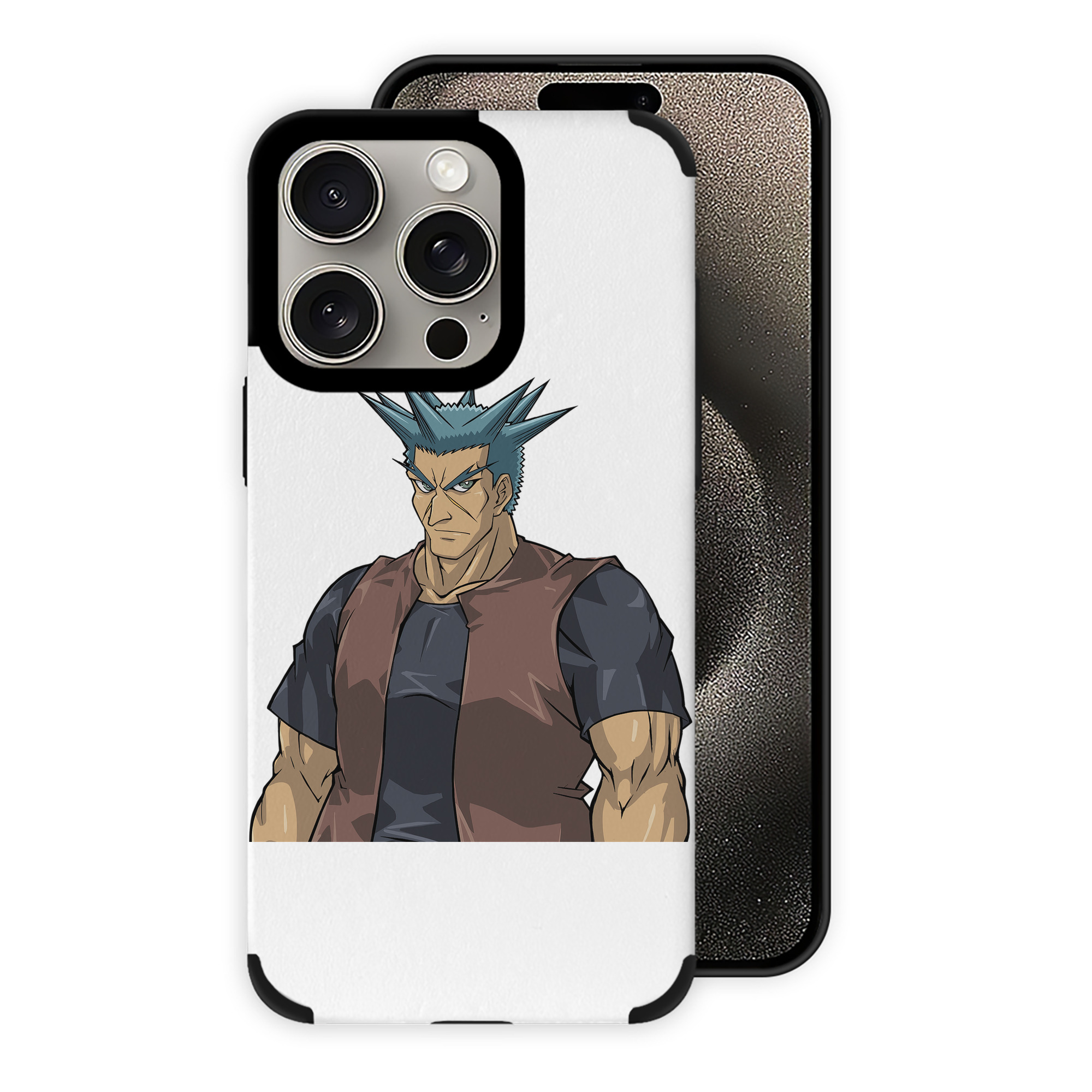 遊☆戯☆王 Yu-Gi-Oh! 【iPhone15ProMax対応】 PUレザー スマホケース 耐衝撃＆黄変防止