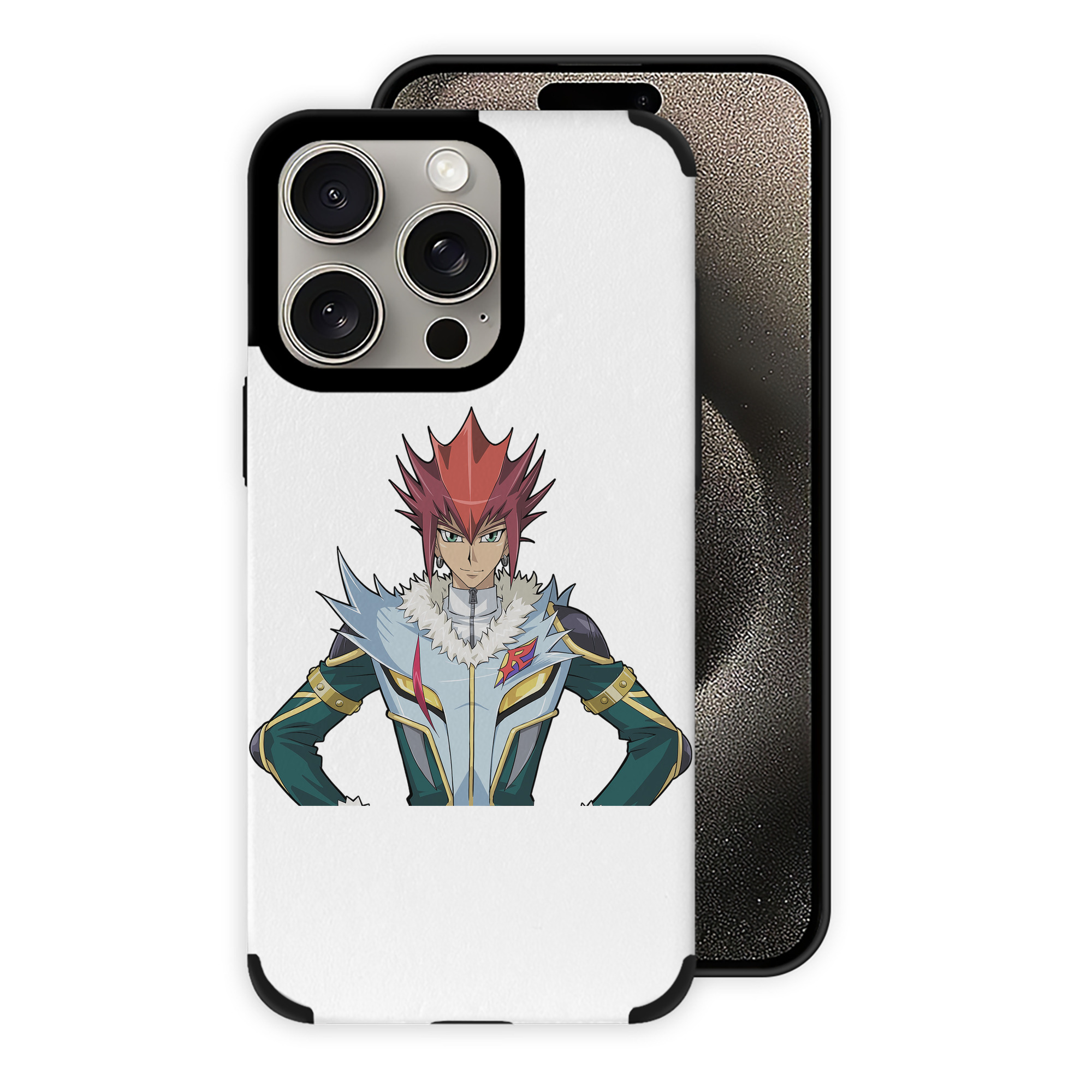 遊☆戯☆王 Yu-Gi-Oh! 【iPhone15ProMax対応】 PUレザー スマホケース 耐衝撃＆黄変防止