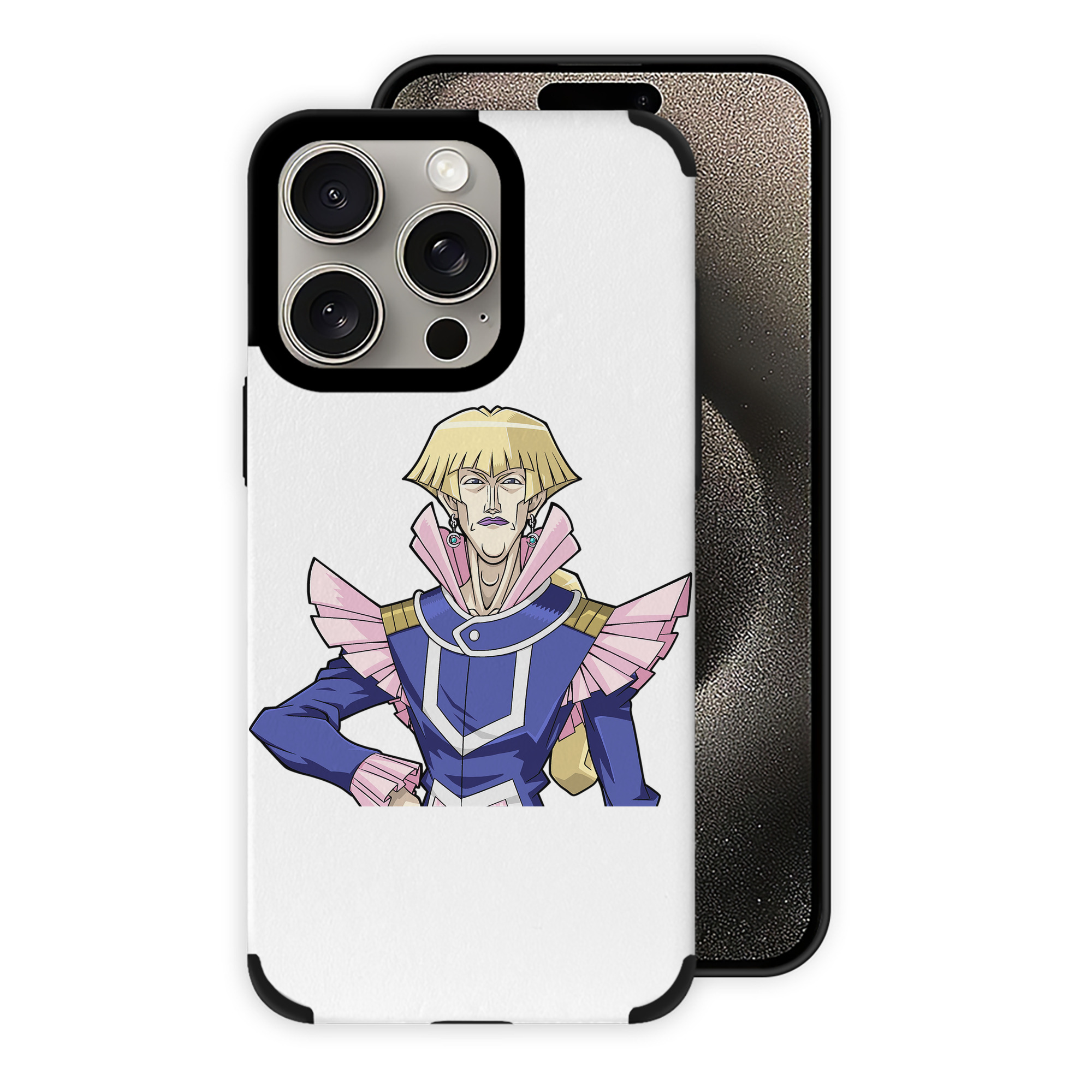 遊☆戯☆王 Yu-Gi-Oh! 【iPhone15ProMax対応】 PUレザー スマホケース 耐衝撃＆黄変防止