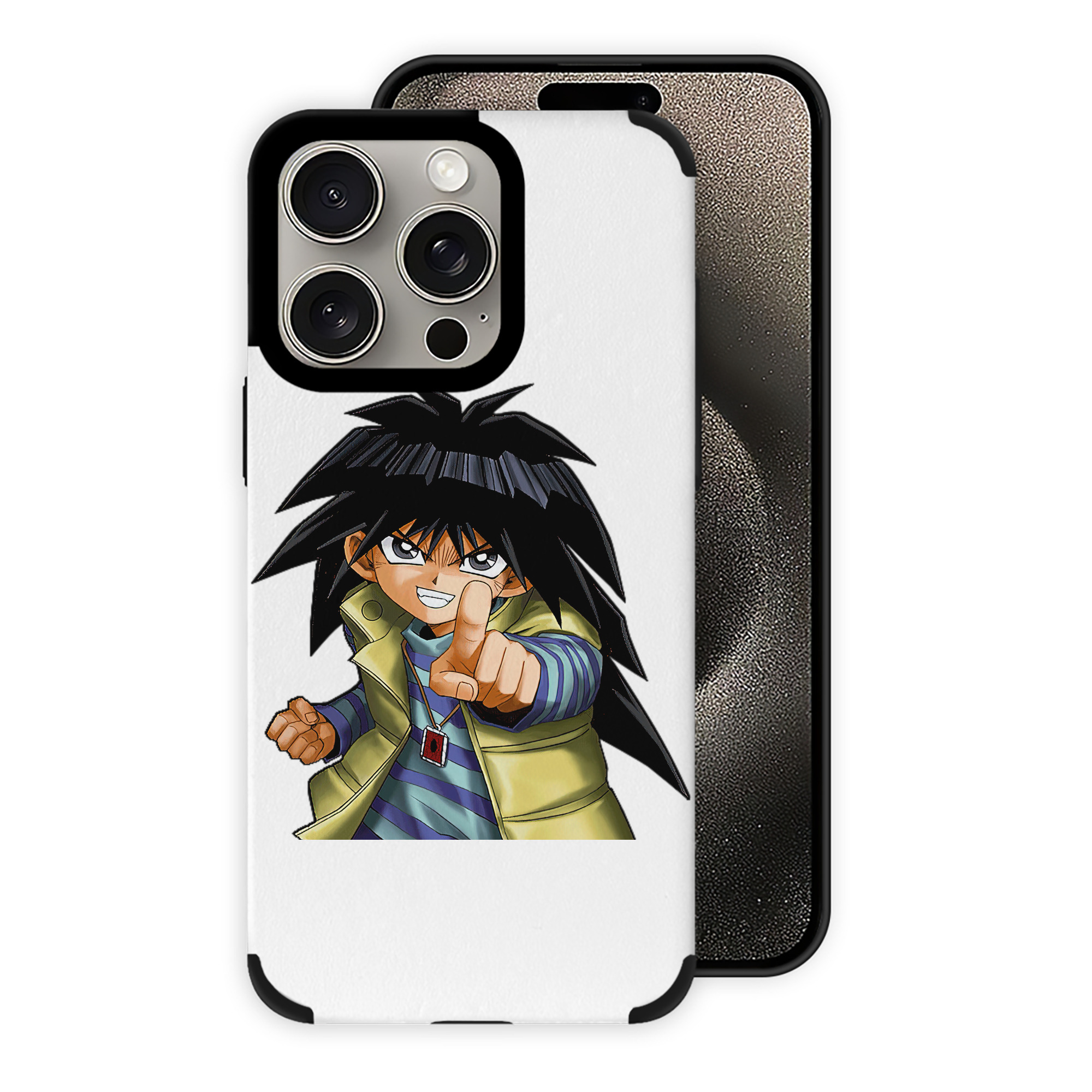遊☆戯☆王 Yu-Gi-Oh! 【iPhone15ProMax対応】 PUレザー スマホケース 耐衝撃＆黄変防止