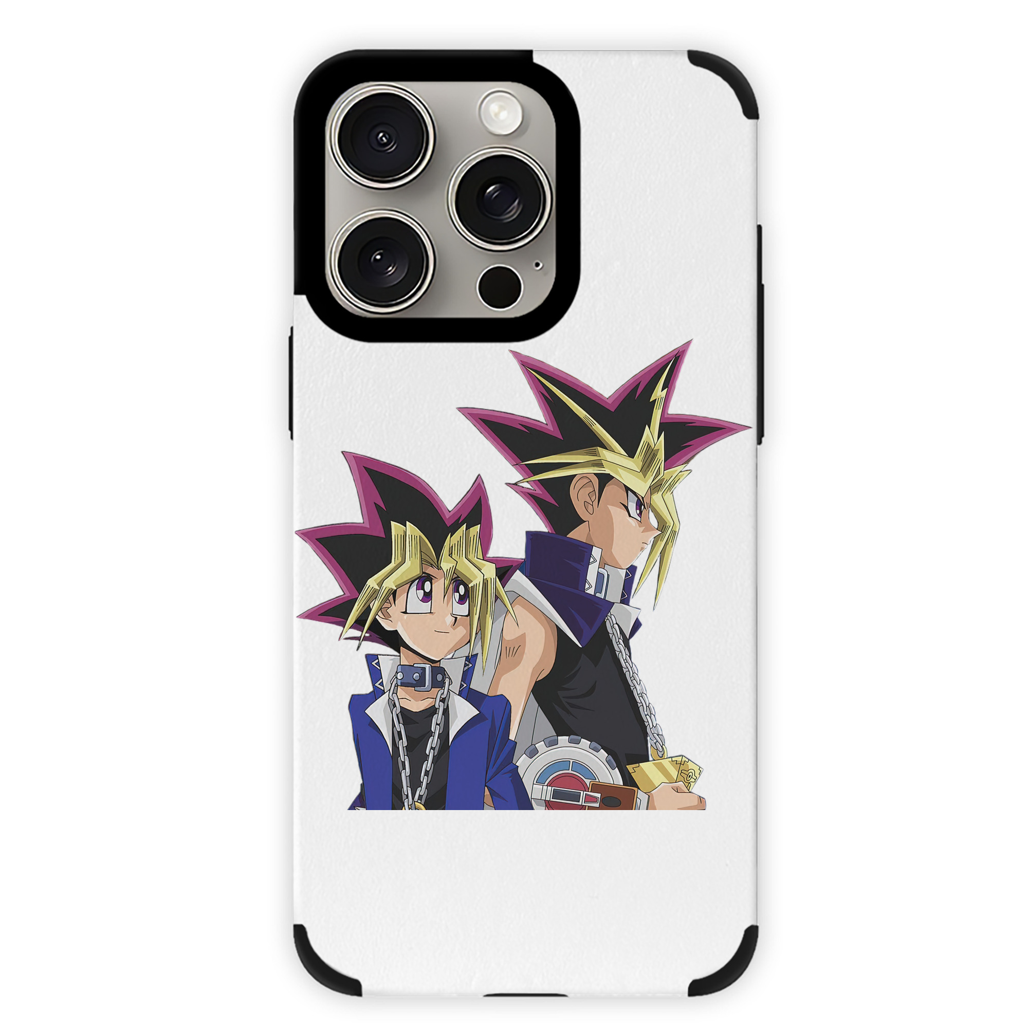 遊☆戯☆王 Yu-Gi-Oh! 【iPhone15ProMax対応】 PUレザー スマホケース 耐衝撃＆黄変防止