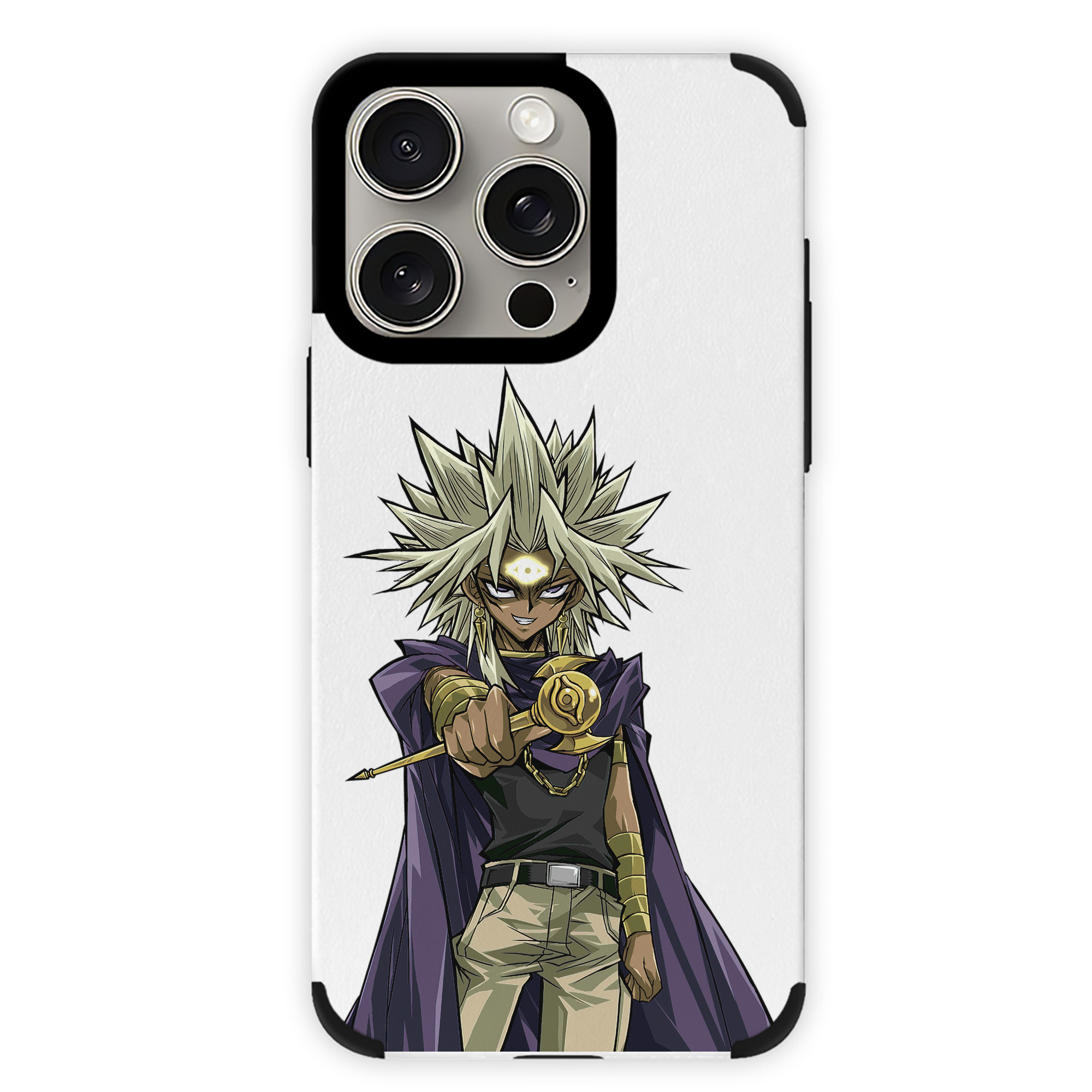 遊☆戯☆王 Yu-Gi-Oh! 【iPhone15ProMax対応】 PUレザー スマホケース 耐衝撃＆黄変防止