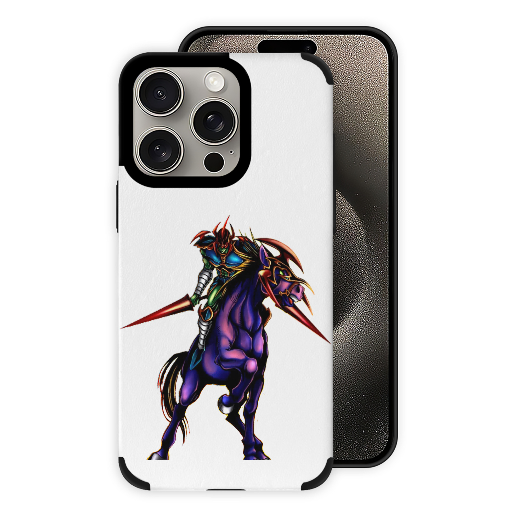 遊☆戯☆王 Yu-Gi-Oh! 【iPhone15ProMax対応】 PUレザー スマホケース 耐衝撃＆黄変防止