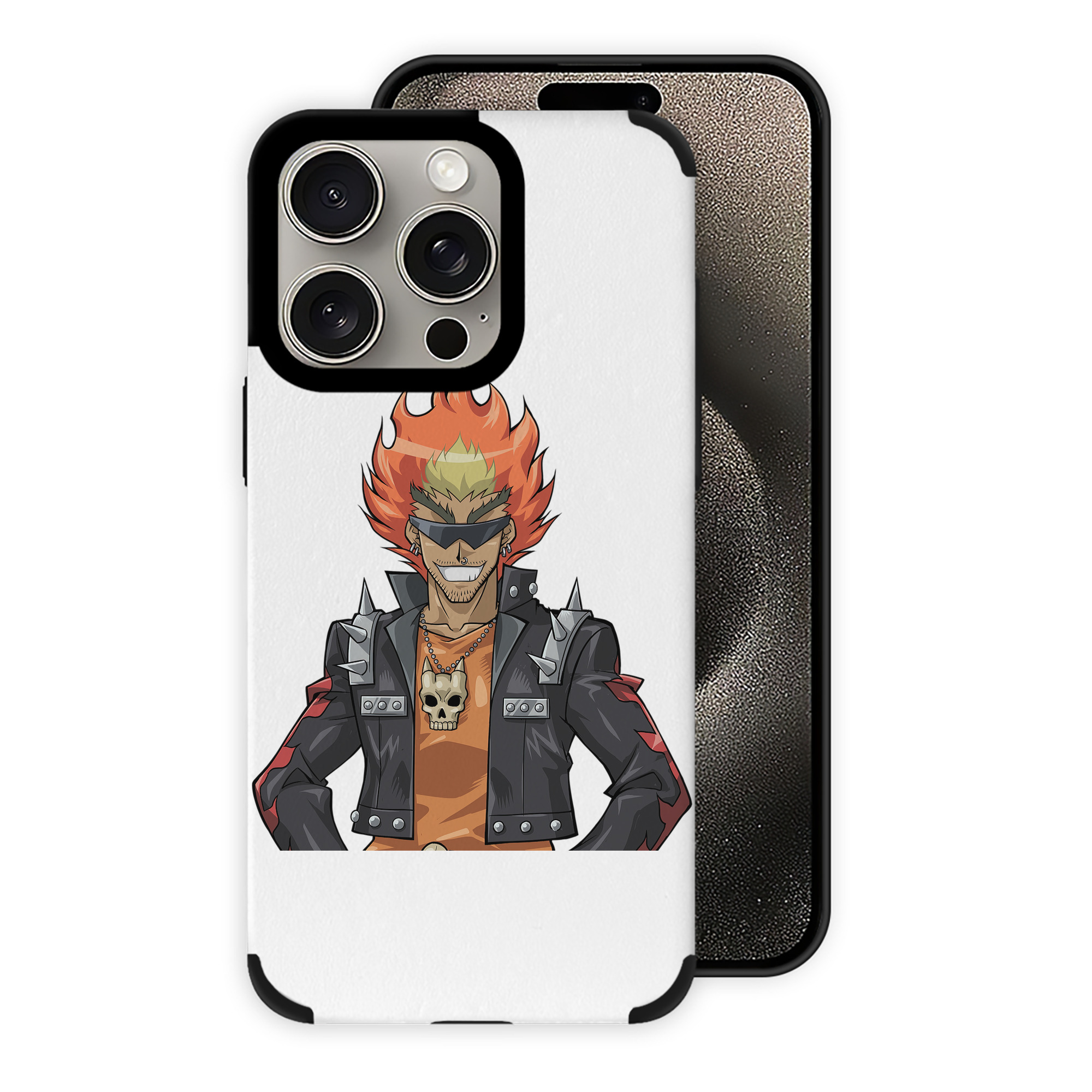 遊☆戯☆王 Yu-Gi-Oh! 【iPhone15ProMax対応】 PUレザー スマホケース 耐衝撃＆黄変防止
