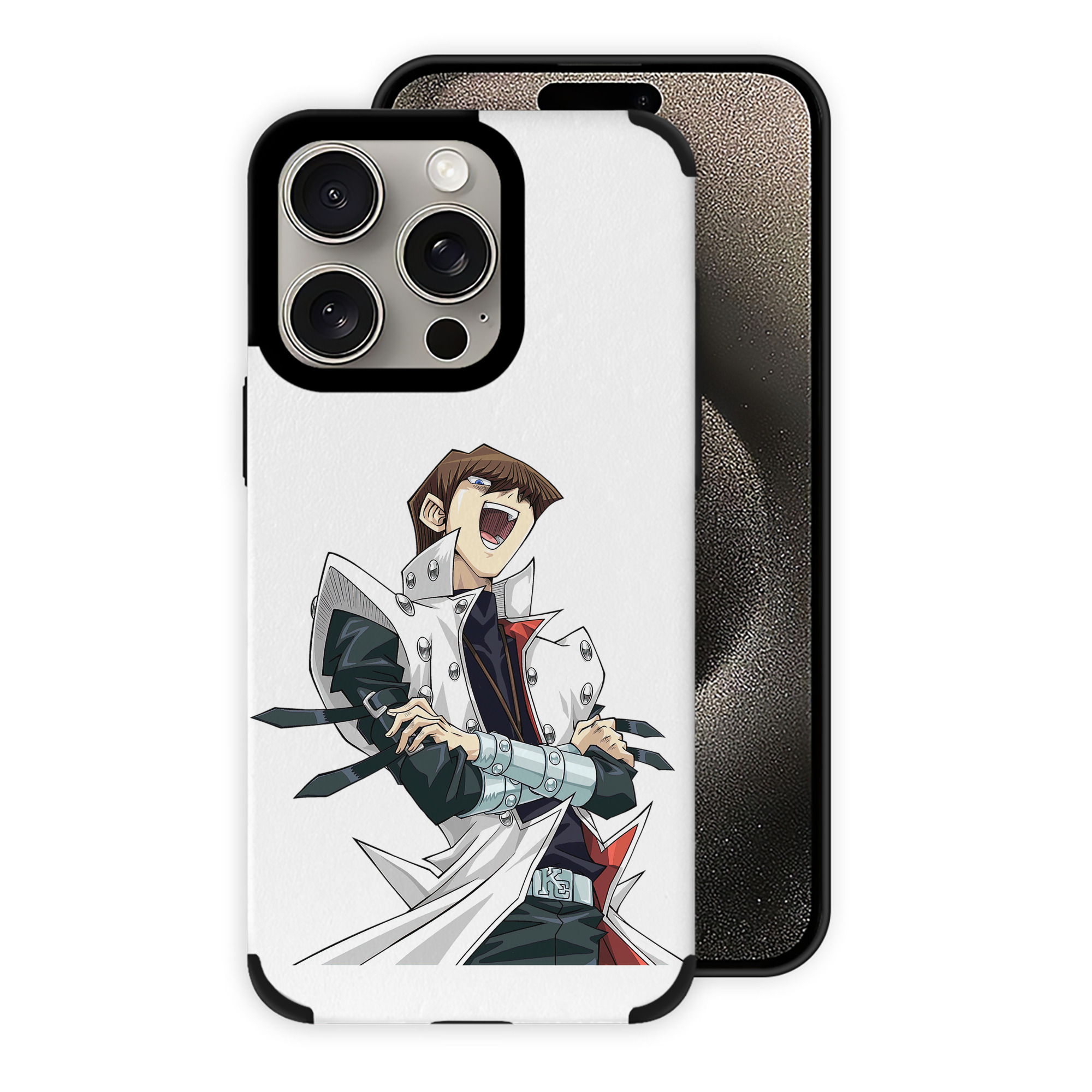 遊☆戯☆王 Yu-Gi-Oh! 【iPhone15ProMax対応】 PUレザー スマホケース 耐衝撃＆黄変防止