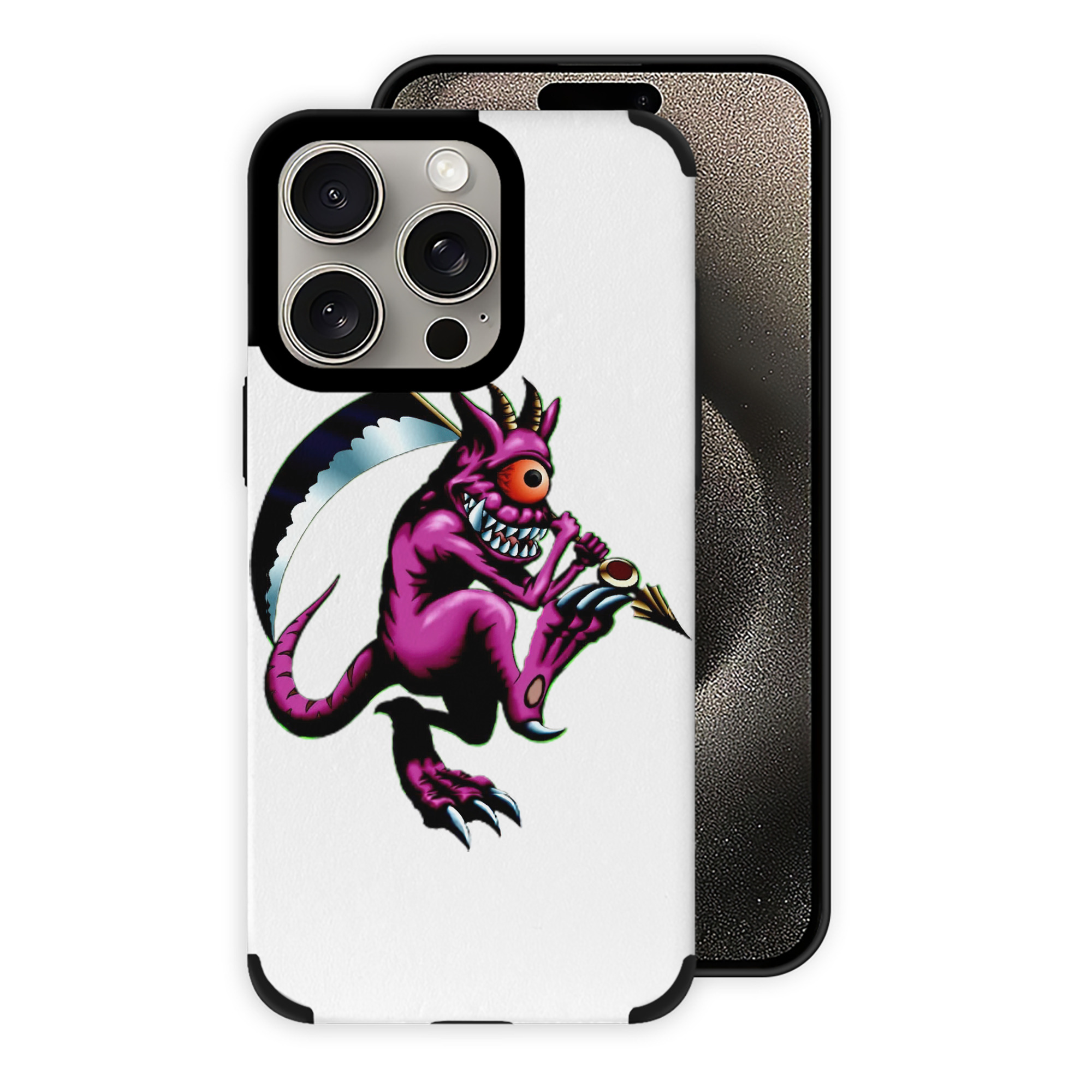 遊☆戯☆王 Yu-Gi-Oh! 【iPhone15ProMax対応】 PUレザー スマホケース 耐衝撃＆黄変防止