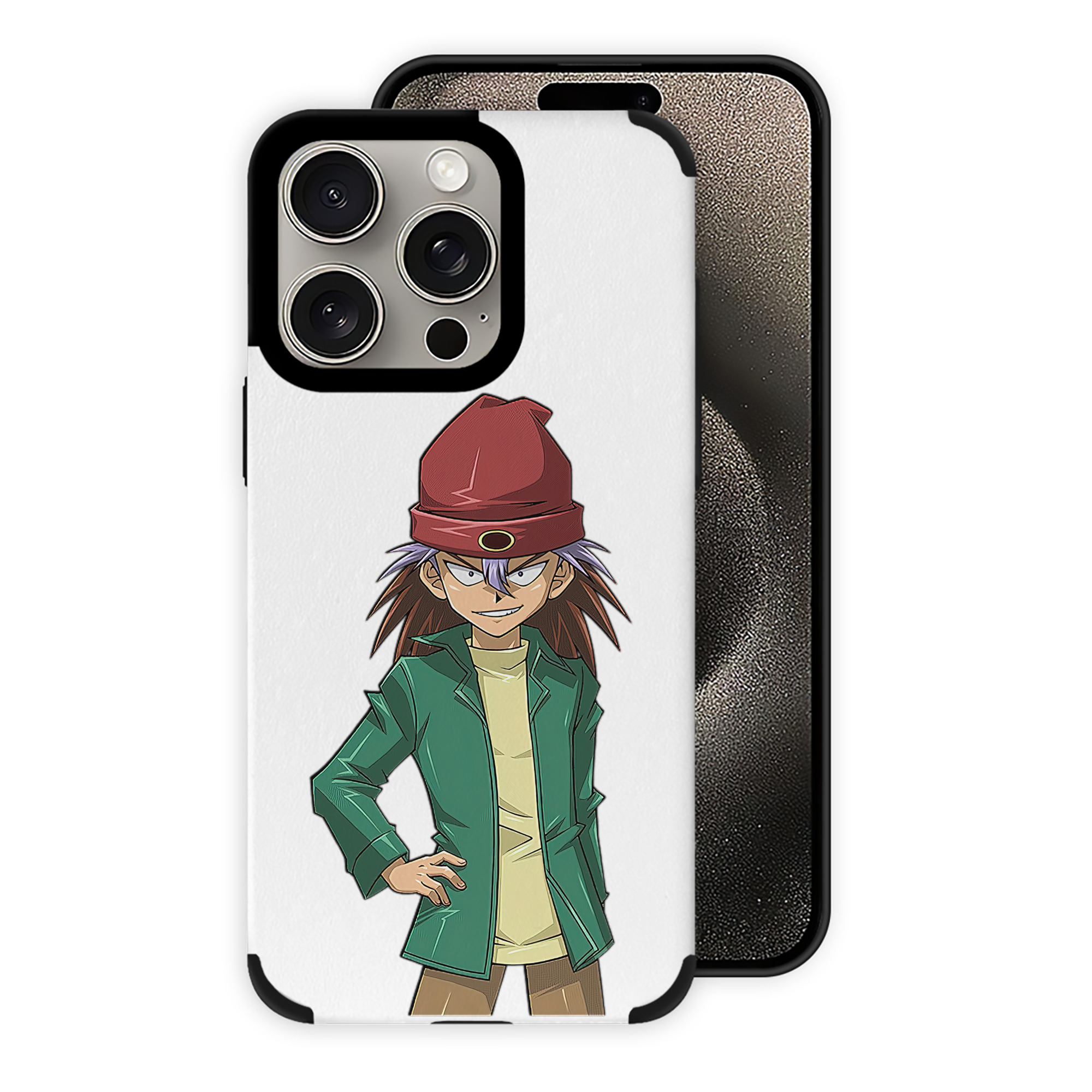（画像用） 遊☆戯☆王 Yu-Gi-Oh! 【iPhone15ProMax対応】 PUレザー スマホケース 耐衝撃＆黄変防止