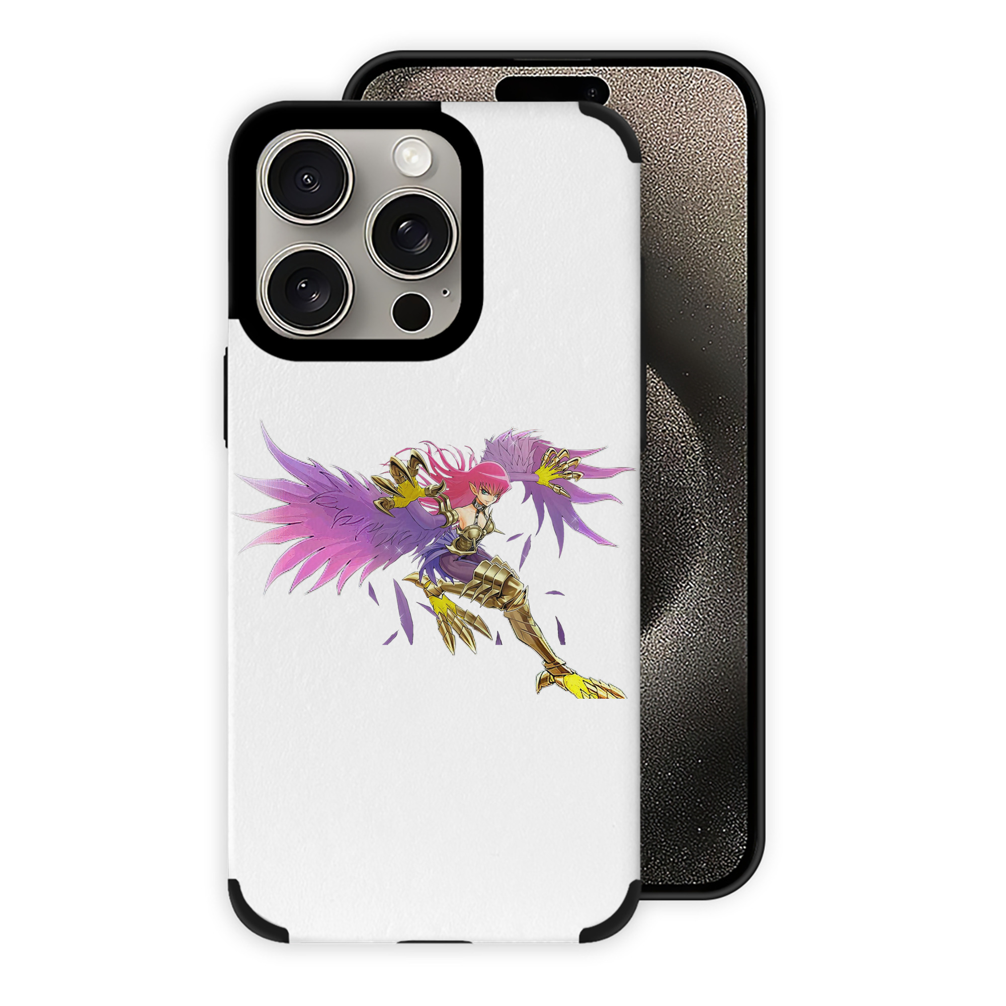 （画像用） 遊☆戯☆王 Yu-Gi-Oh! 【iPhone15ProMax対応】 PUレザー スマホケース 耐衝撃＆黄変防止