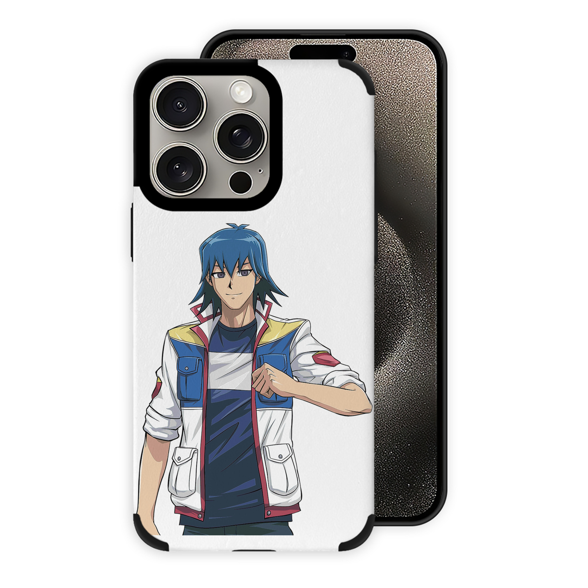 遊☆戯☆王 Yu-Gi-Oh! 【iPhone15ProMax対応】 PUレザー スマホケース 耐衝撃＆黄変防止