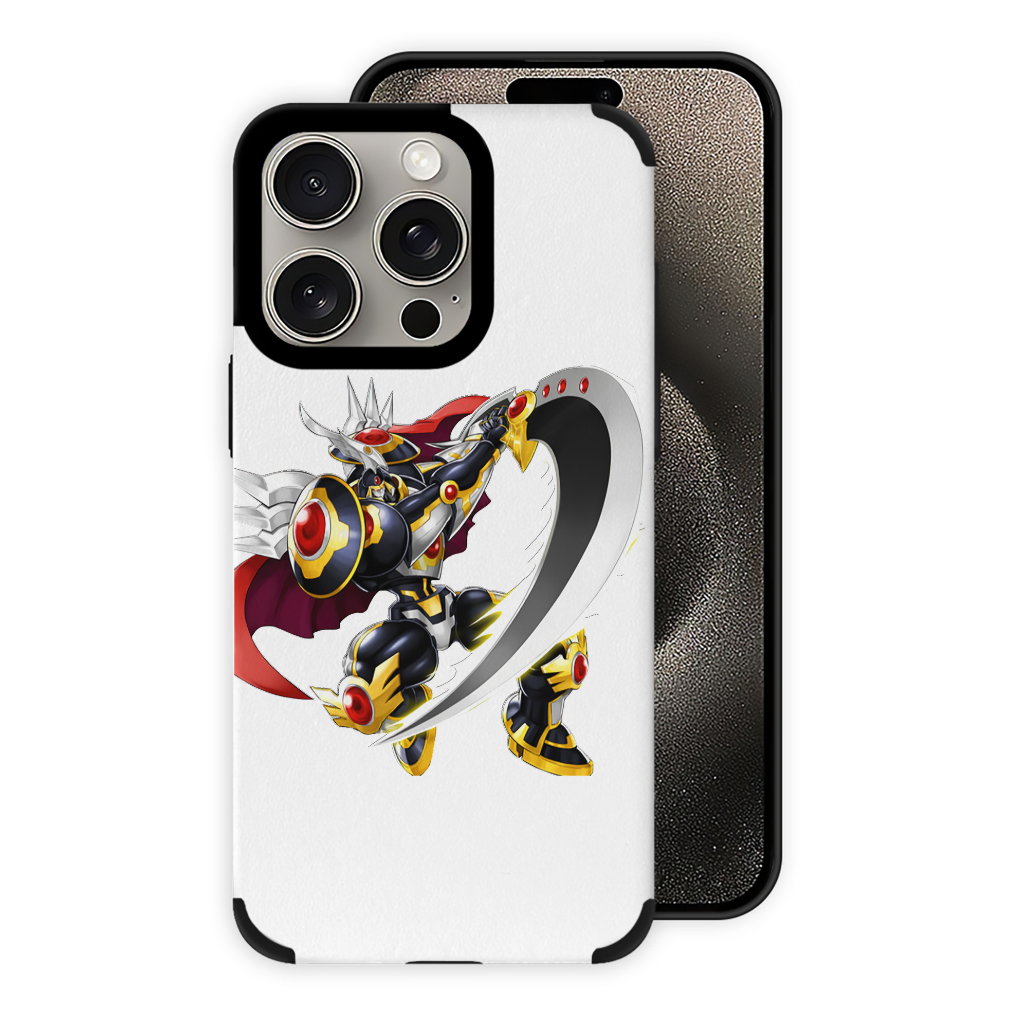遊☆戯☆王 Yu-Gi-Oh! 【iPhone15ProMax対応】 PUレザー スマホケース 耐衝撃＆黄変防止