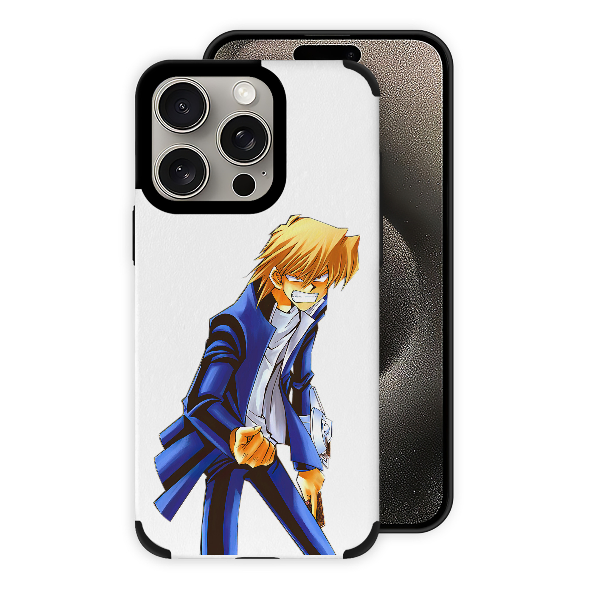 遊☆戯☆王 Yu-Gi-Oh! 【iPhone15ProMax対応】 PUレザー スマホケース 耐衝撃＆黄変防止
